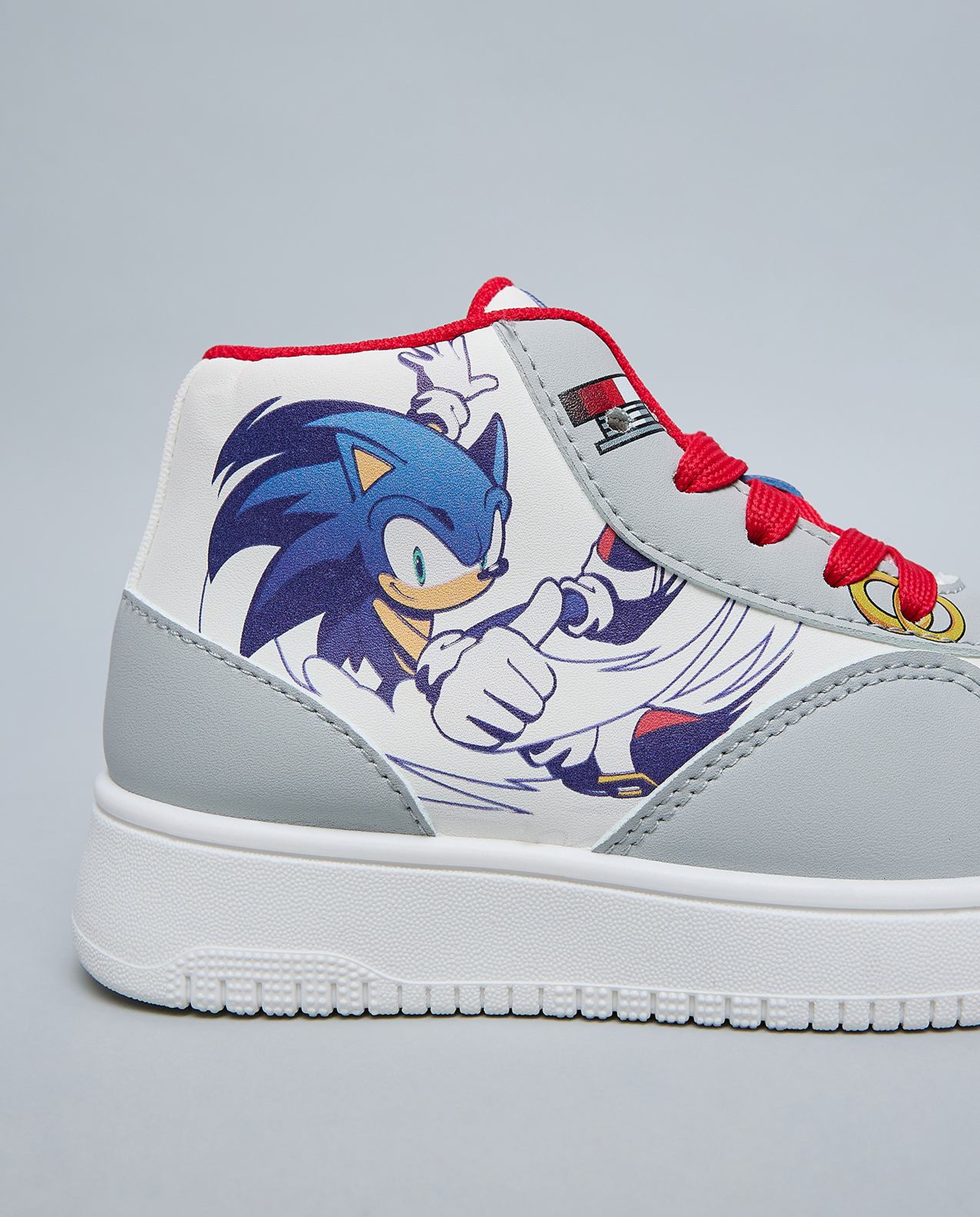 Sonic the Hedgehog Printed High Top Sneakers