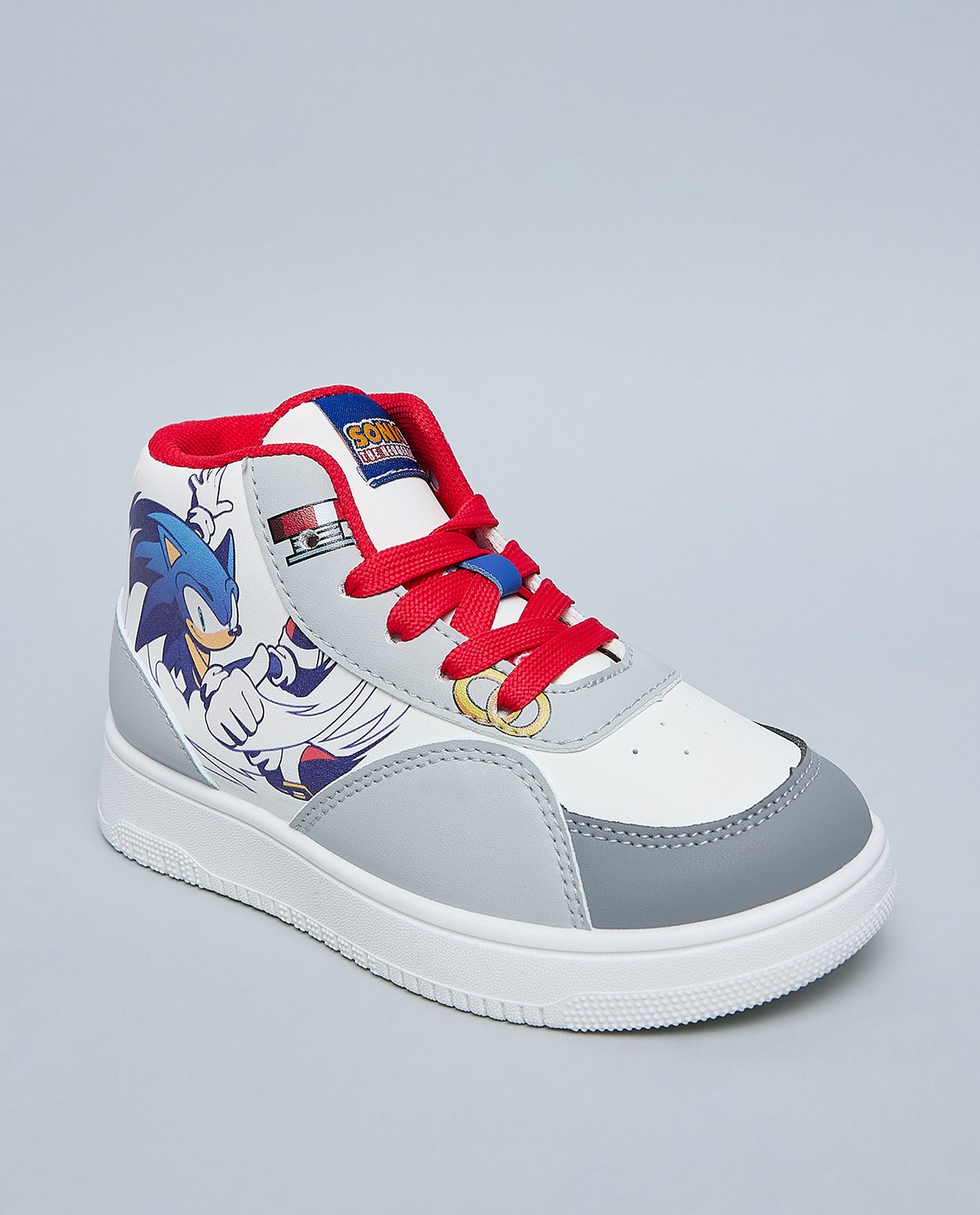Sonic the Hedgehog Printed High Top Sneakers
