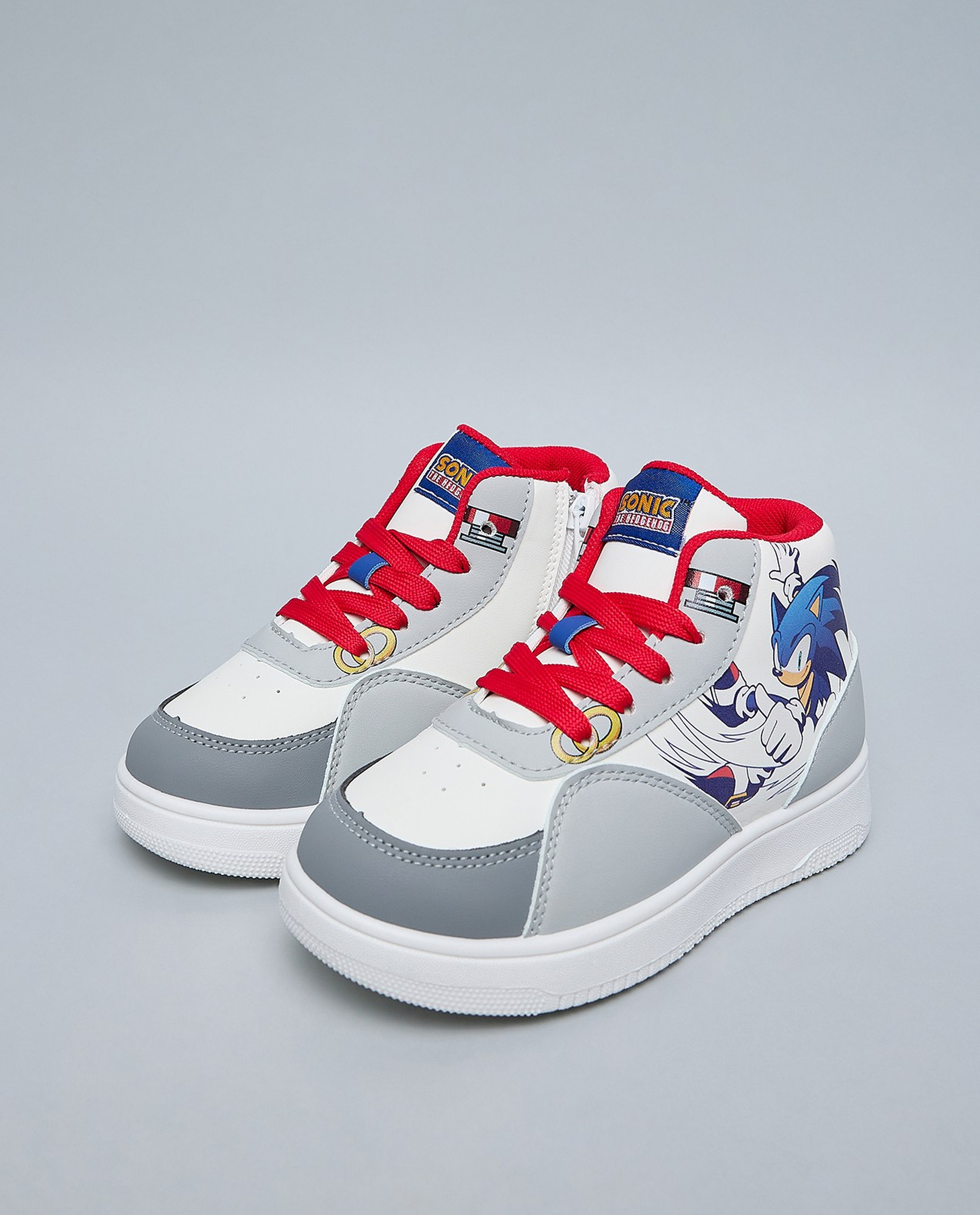 Sonic the Hedgehog Printed High Top Sneakers