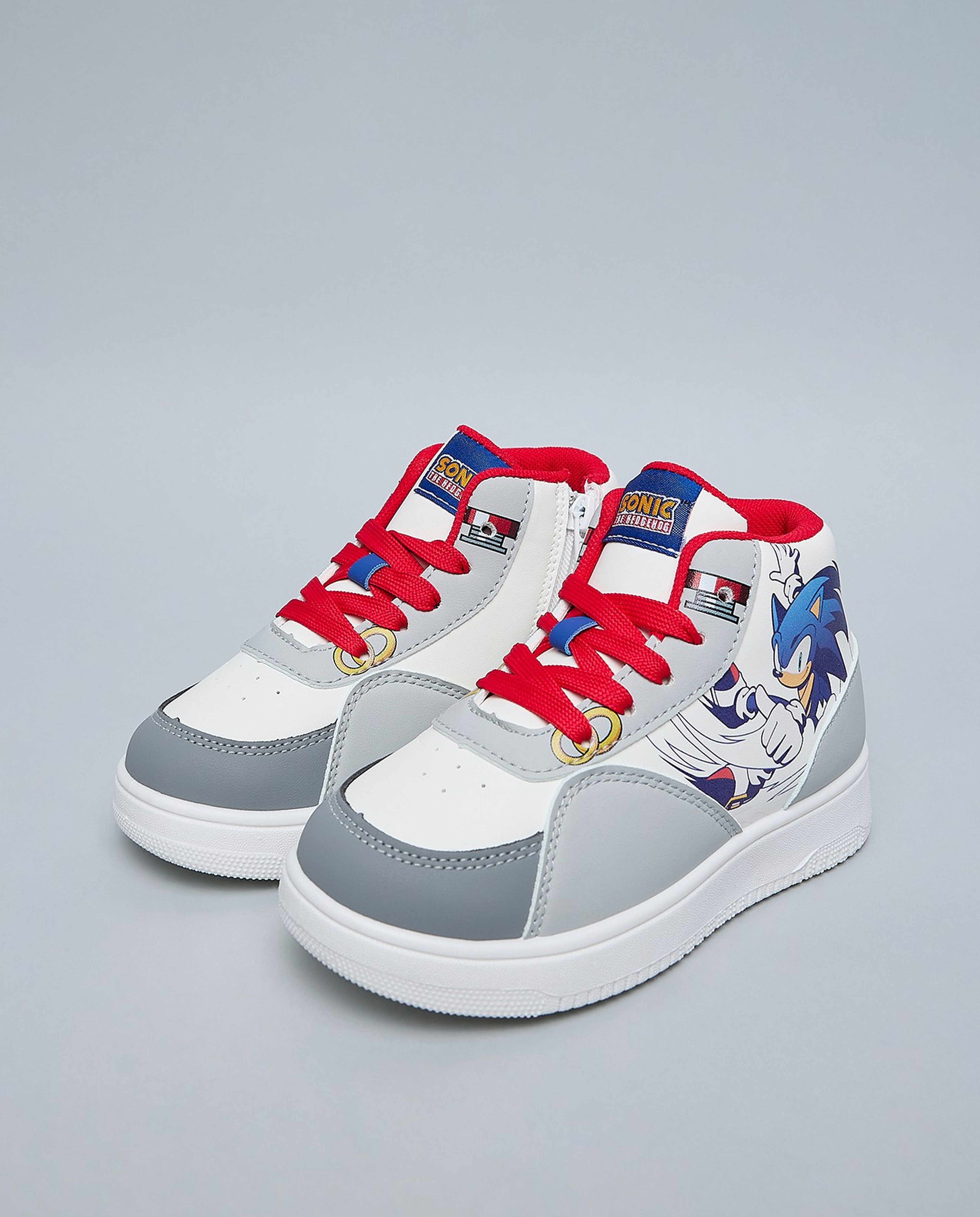 Sonic the Hedgehog Printed High Top Sneakers