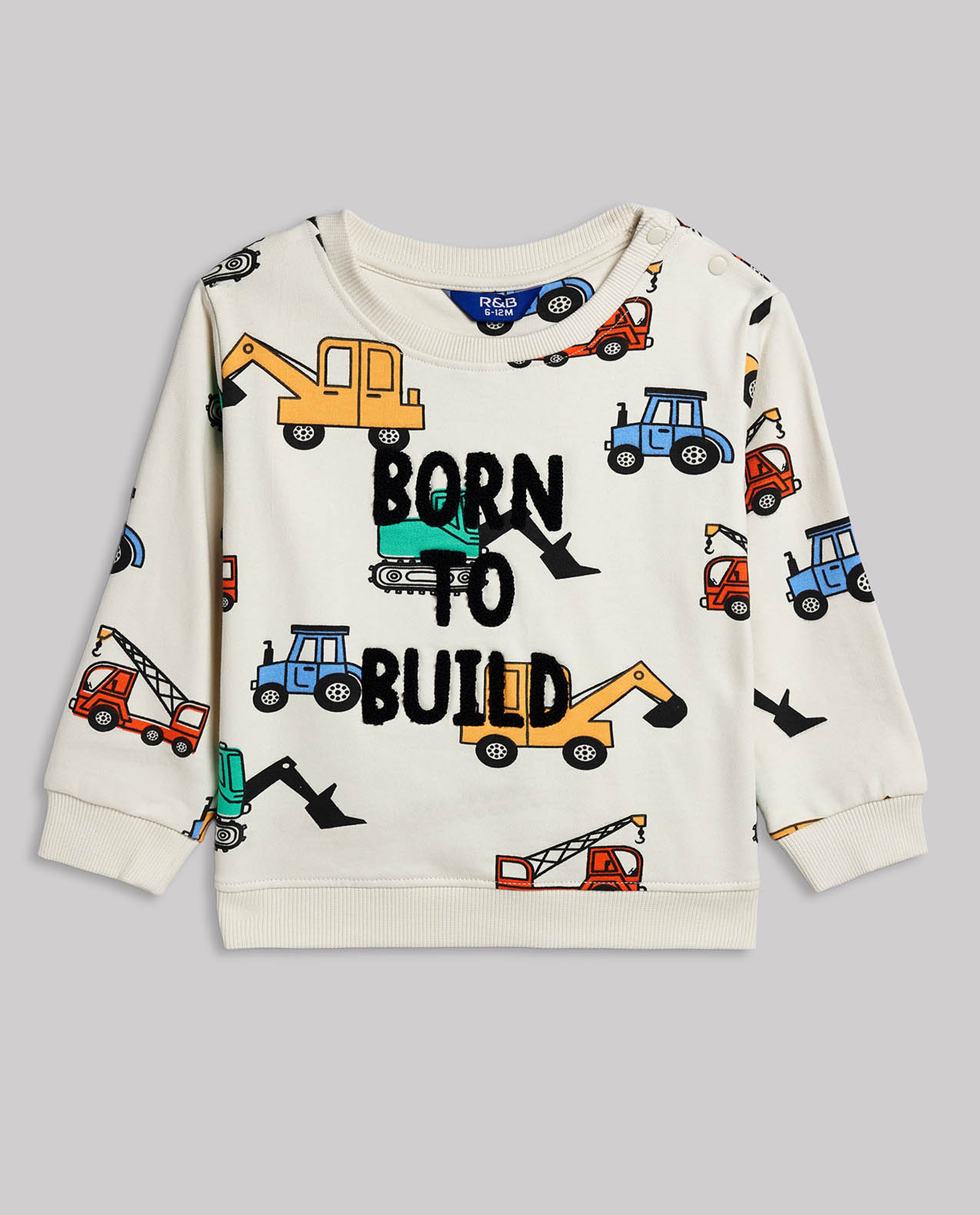 Embroidered Sweatshirt and Joggers Set