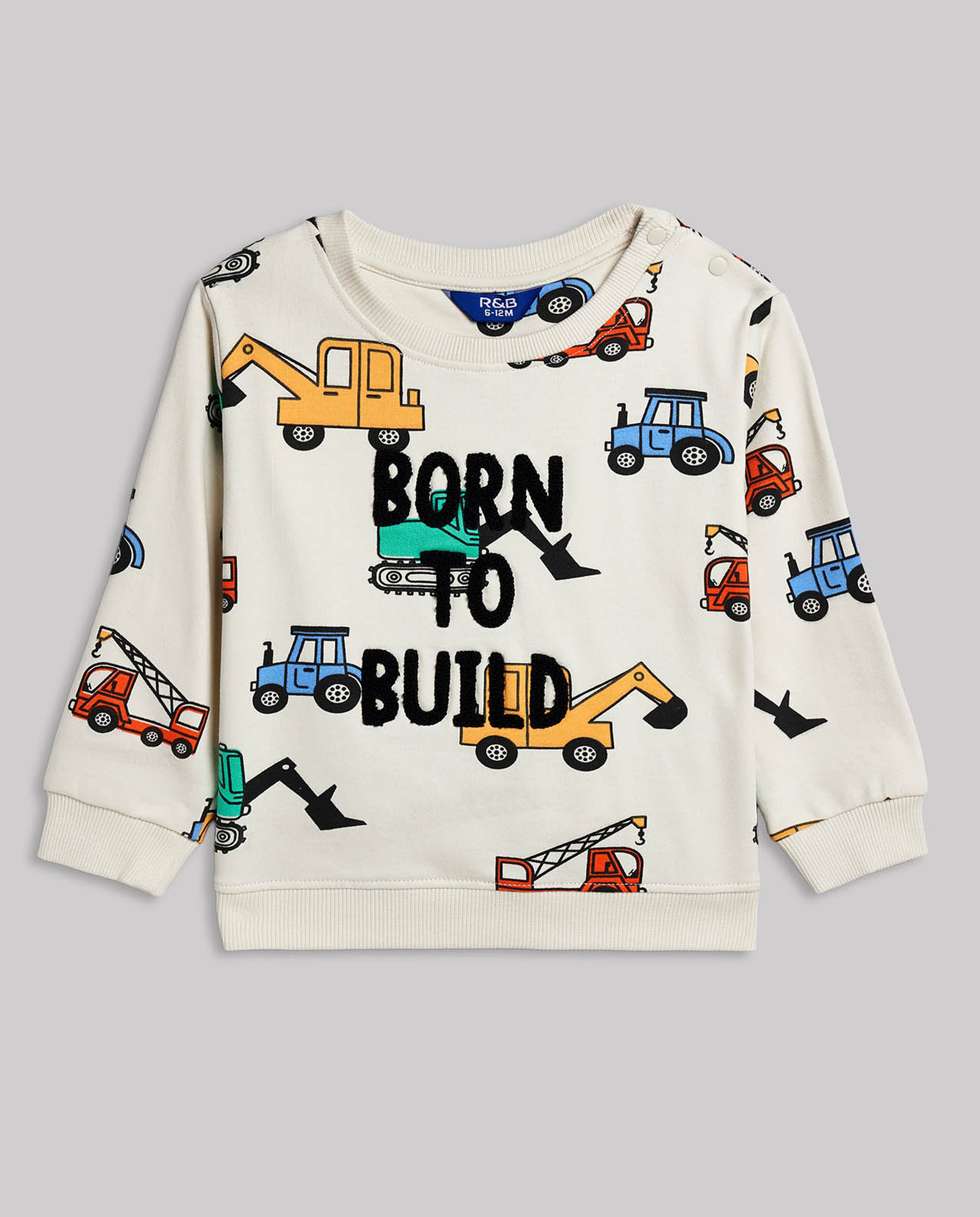 Embroidered Sweatshirt and Joggers Set