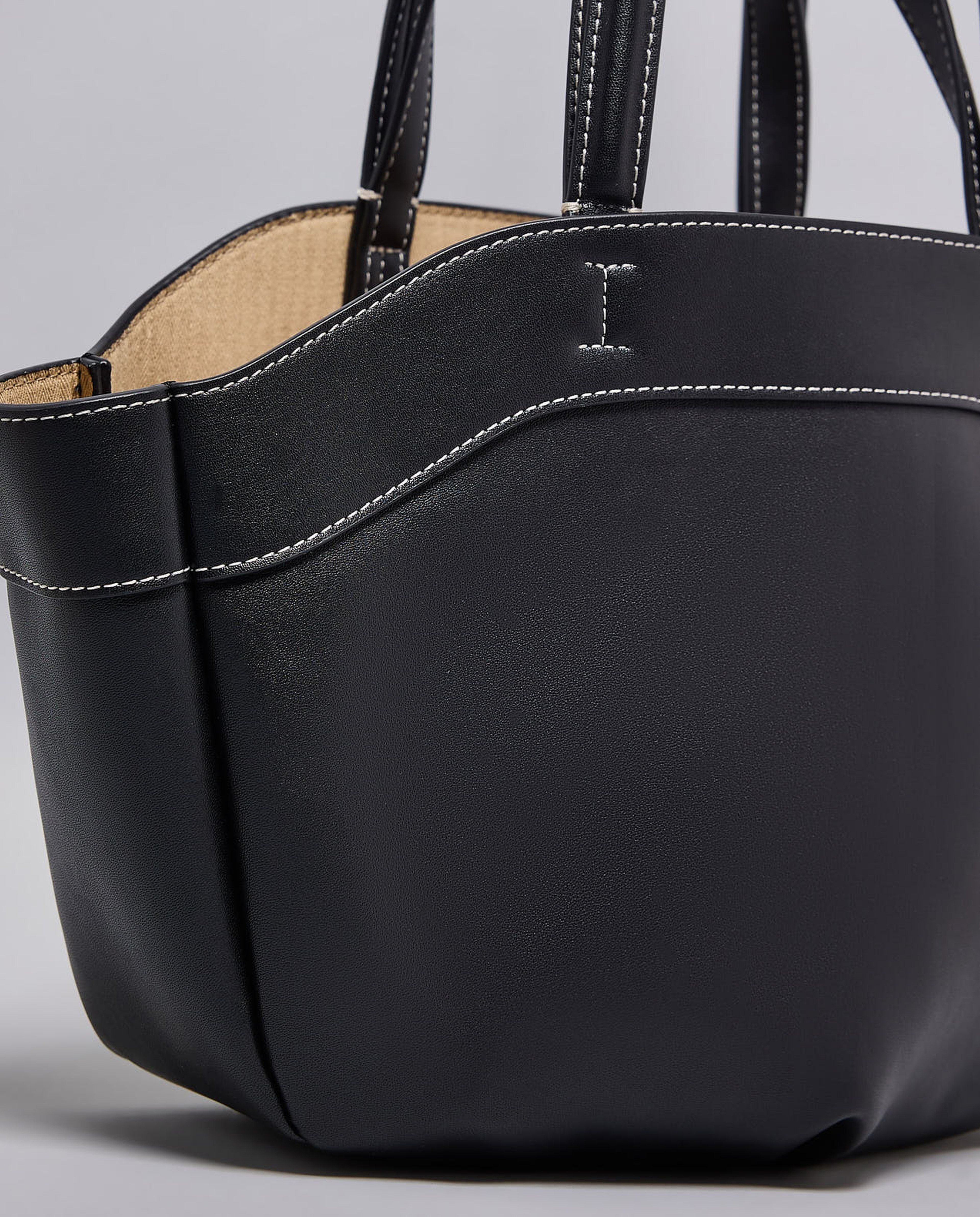 Textured Shoulder Bag with Pouch