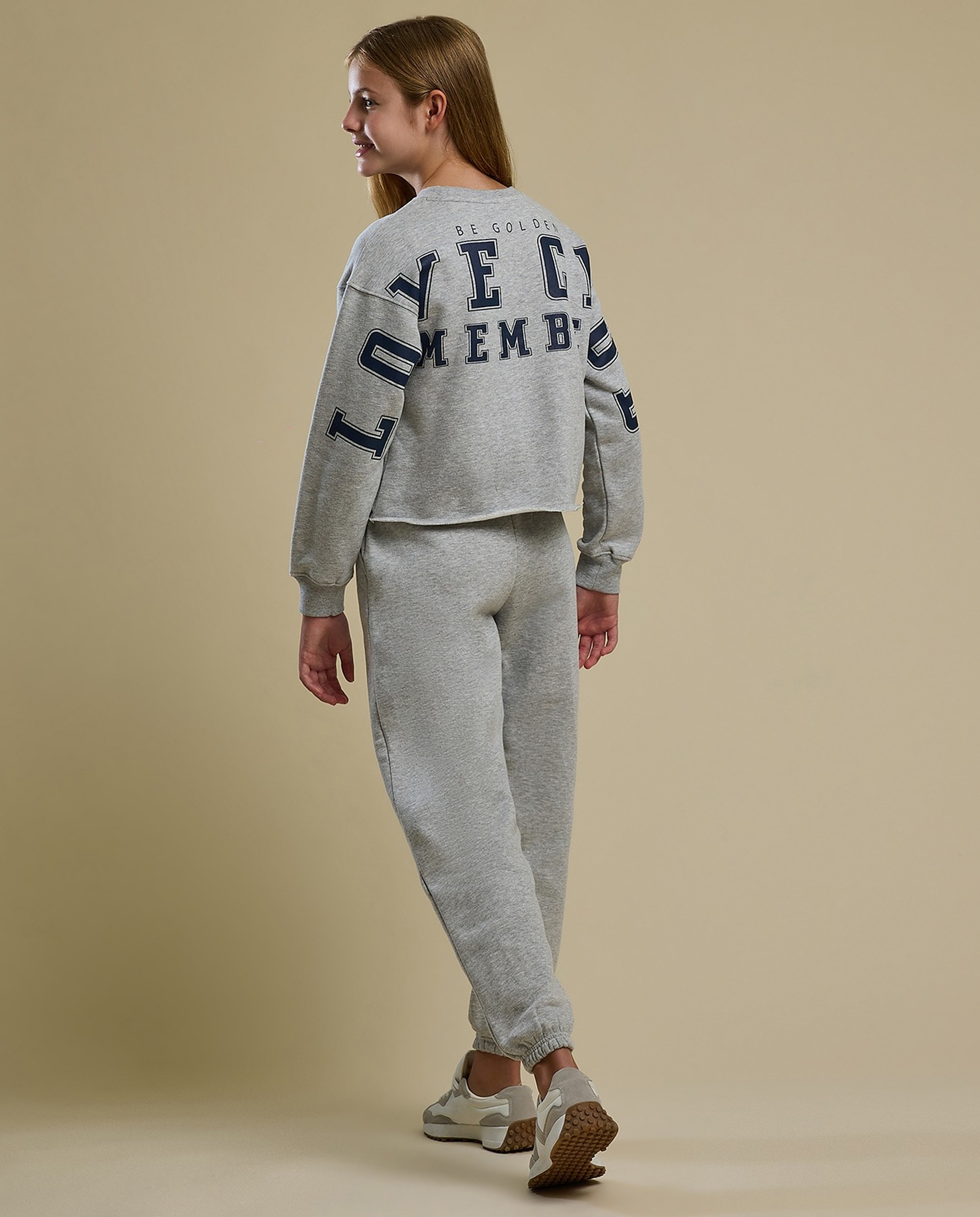 Printed Sweatsuit Set