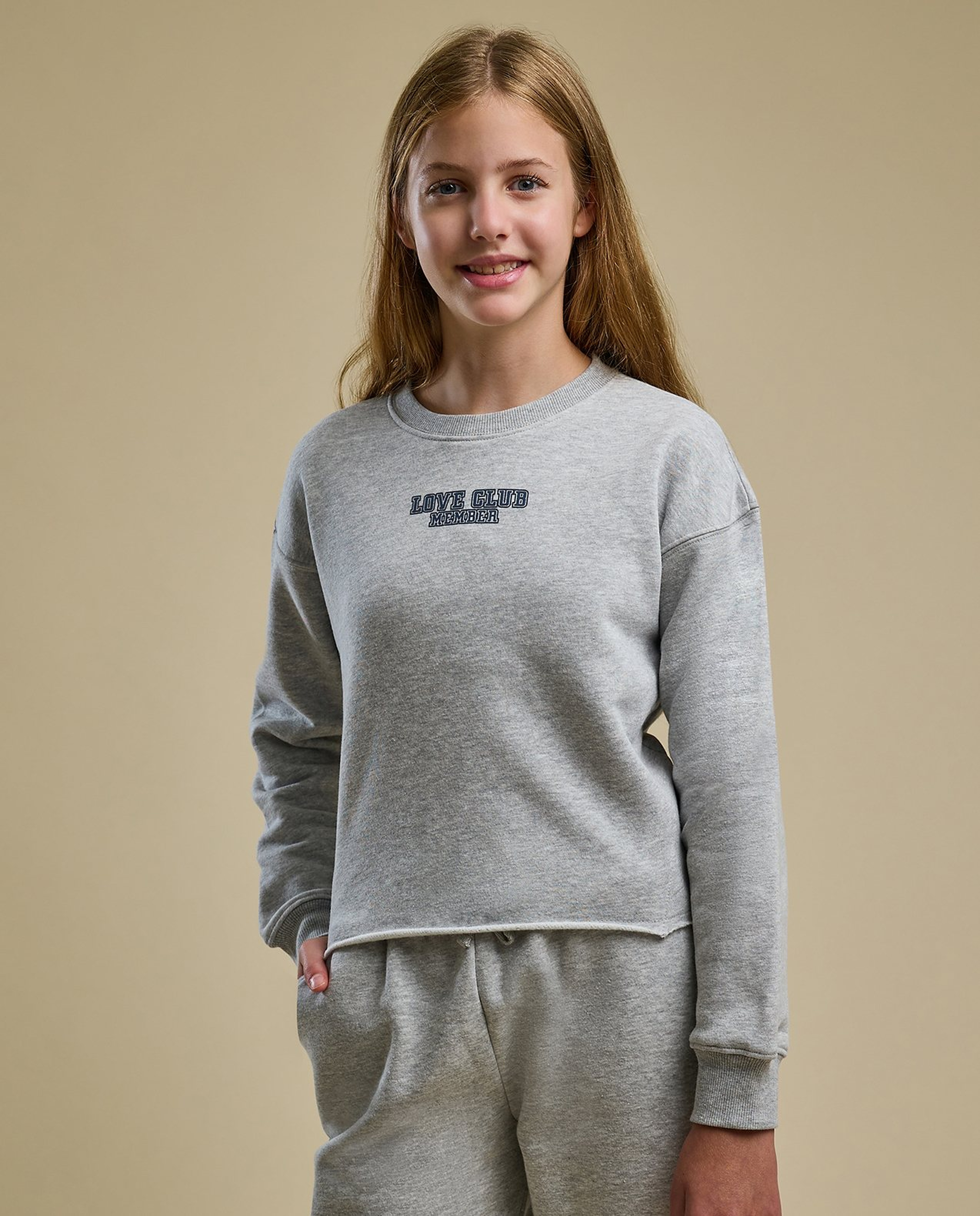 Printed Sweatsuit Set