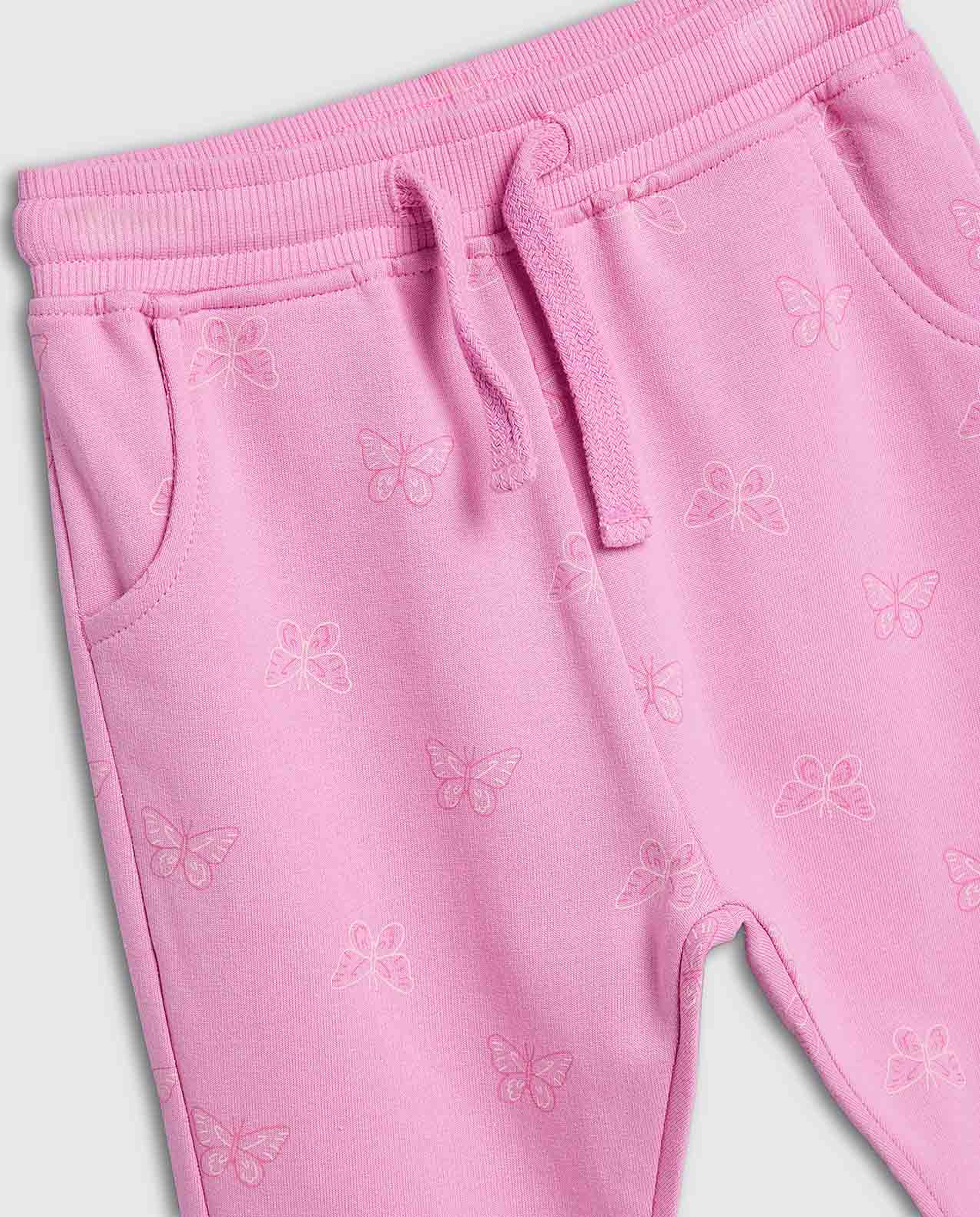 Printed Sweatshirt and Joggers Set