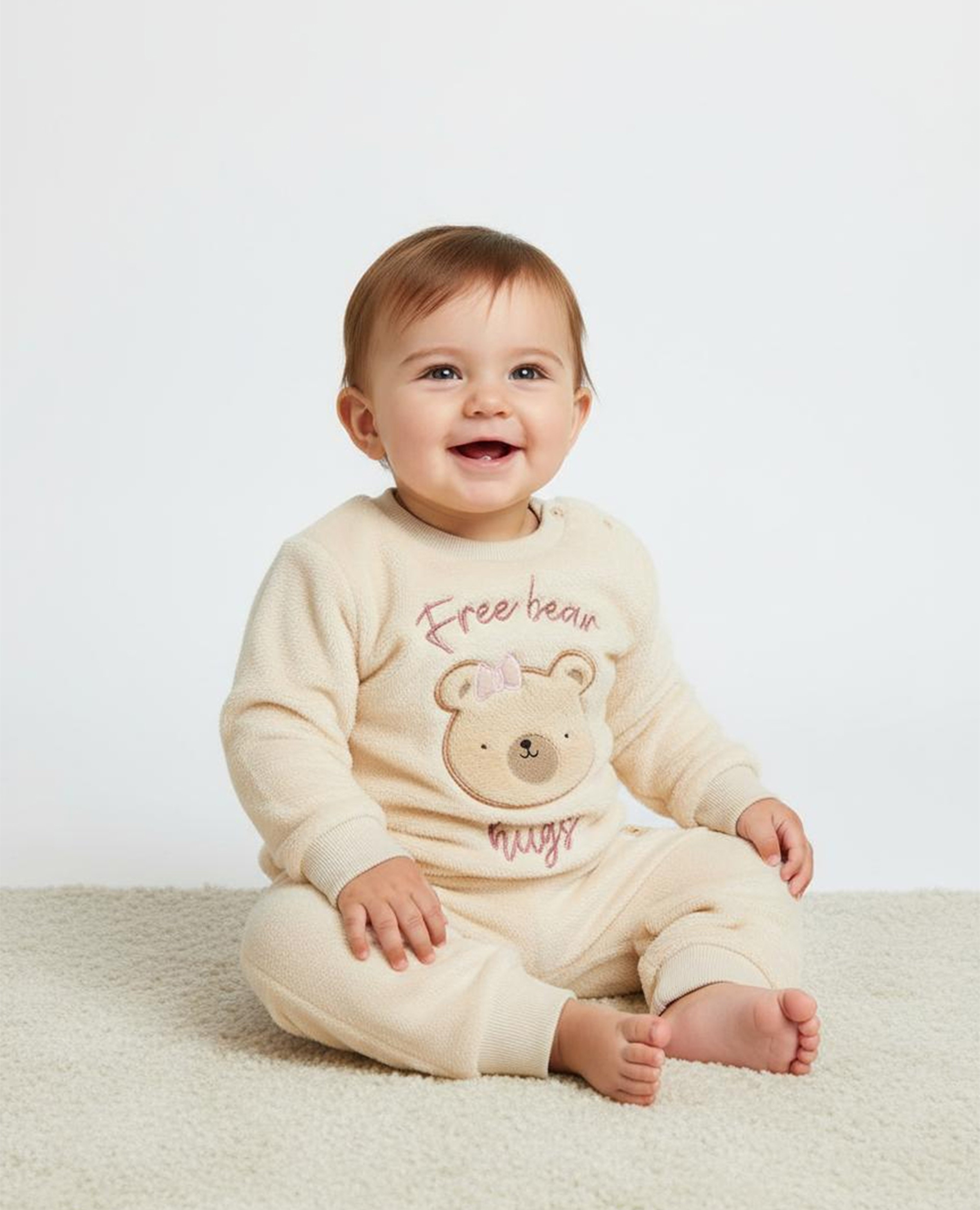 Appliqued Clothing Set