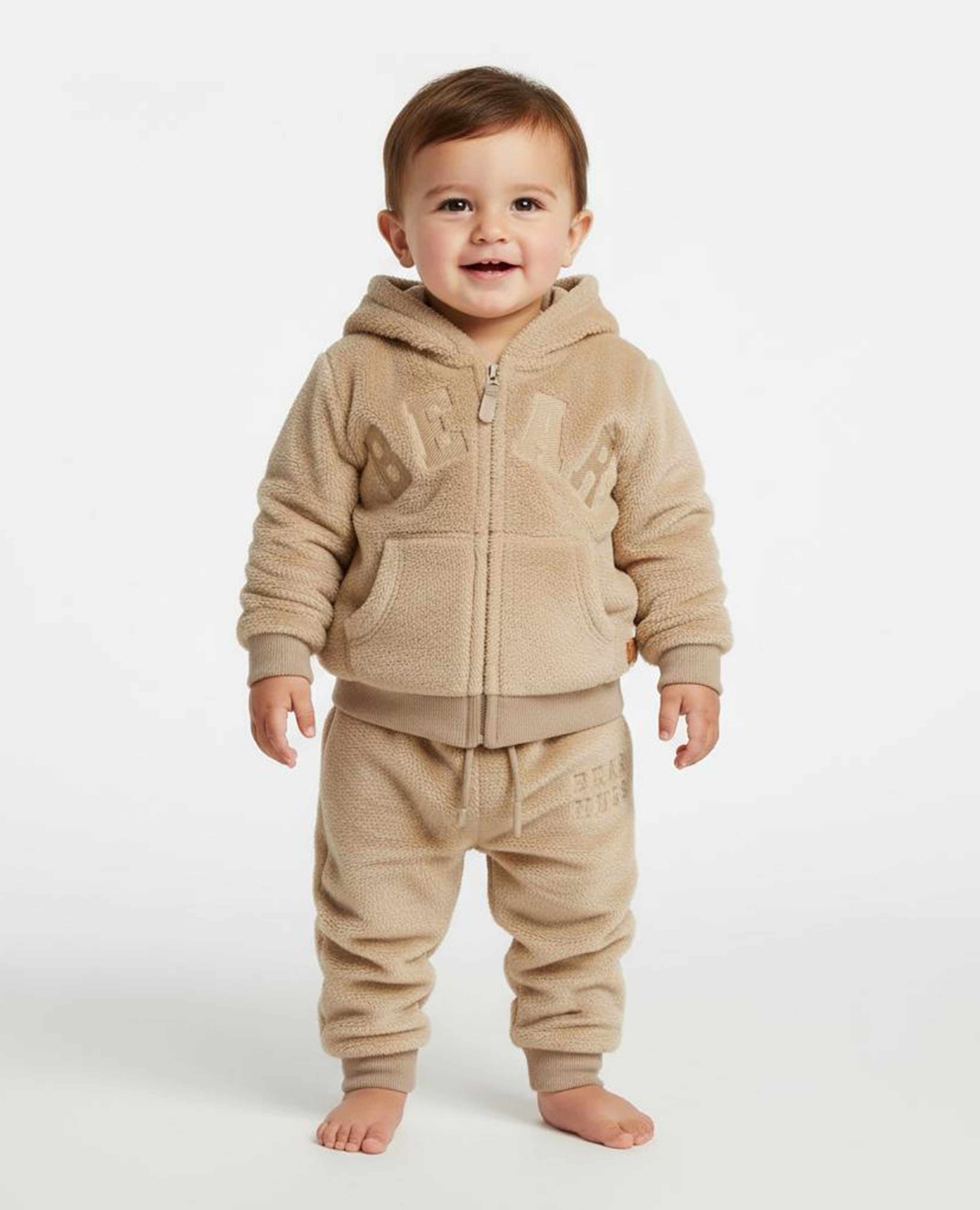 Furry Hooded Clothing Set