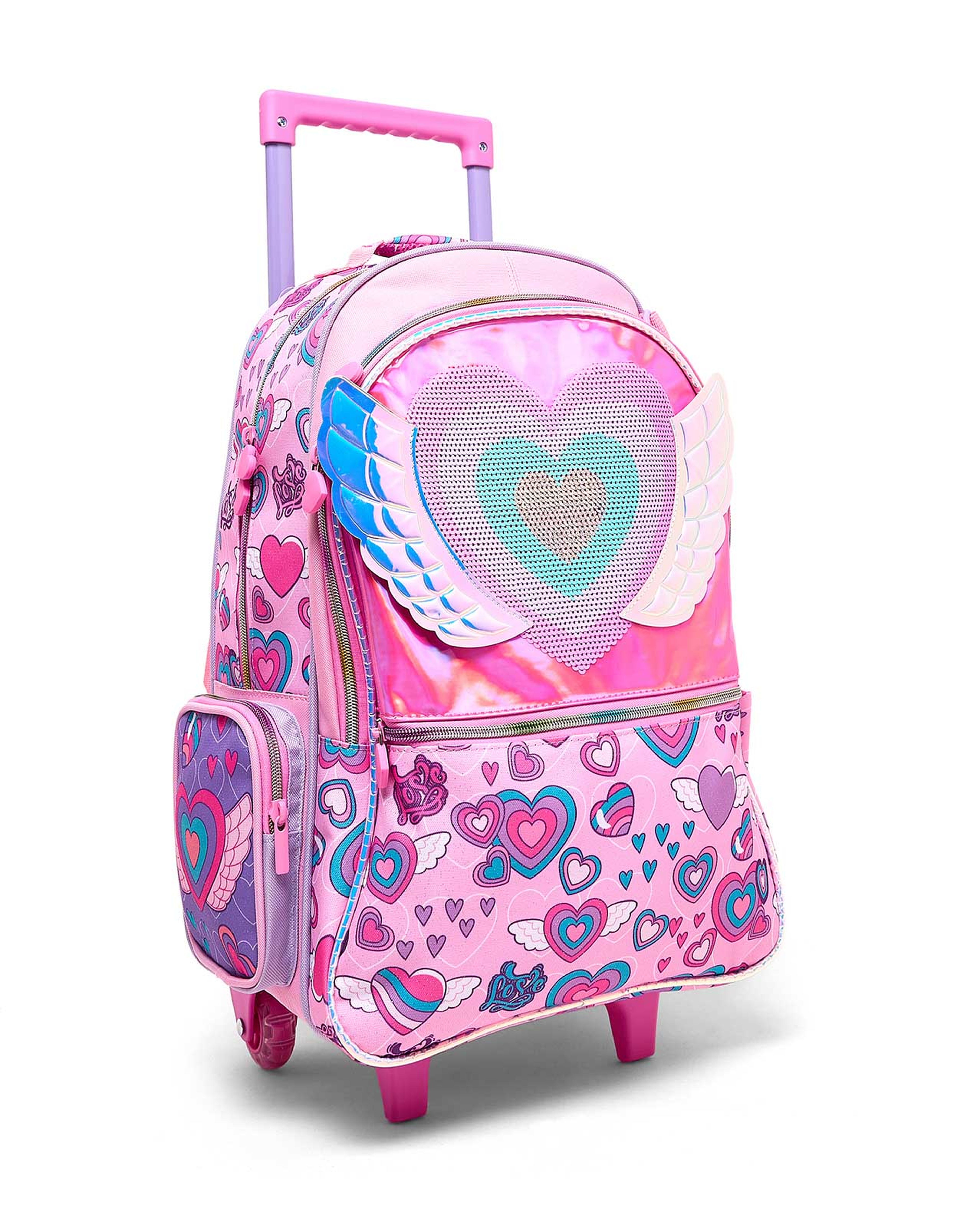 Printed Trolley Backpack