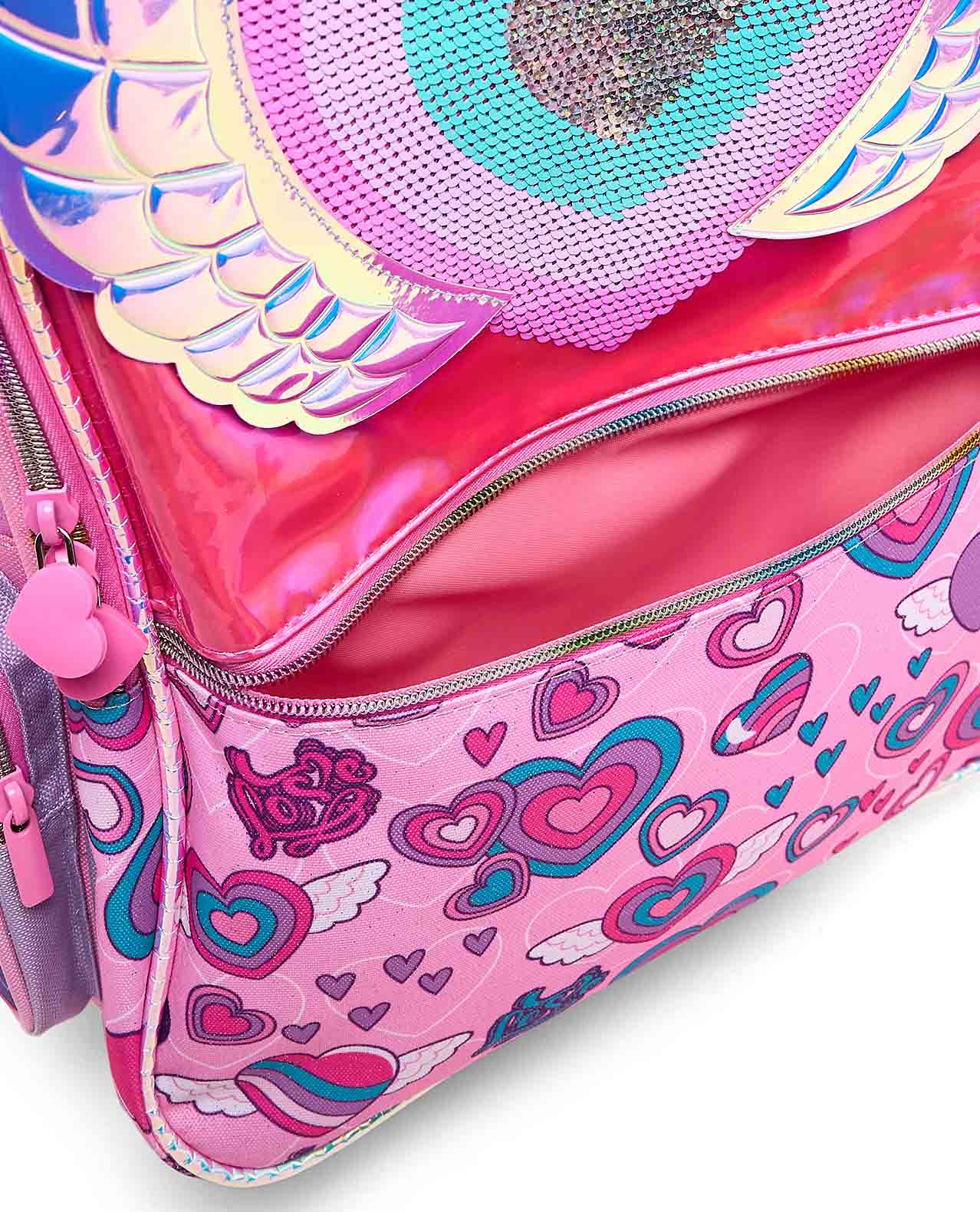 Printed Trolley Backpack