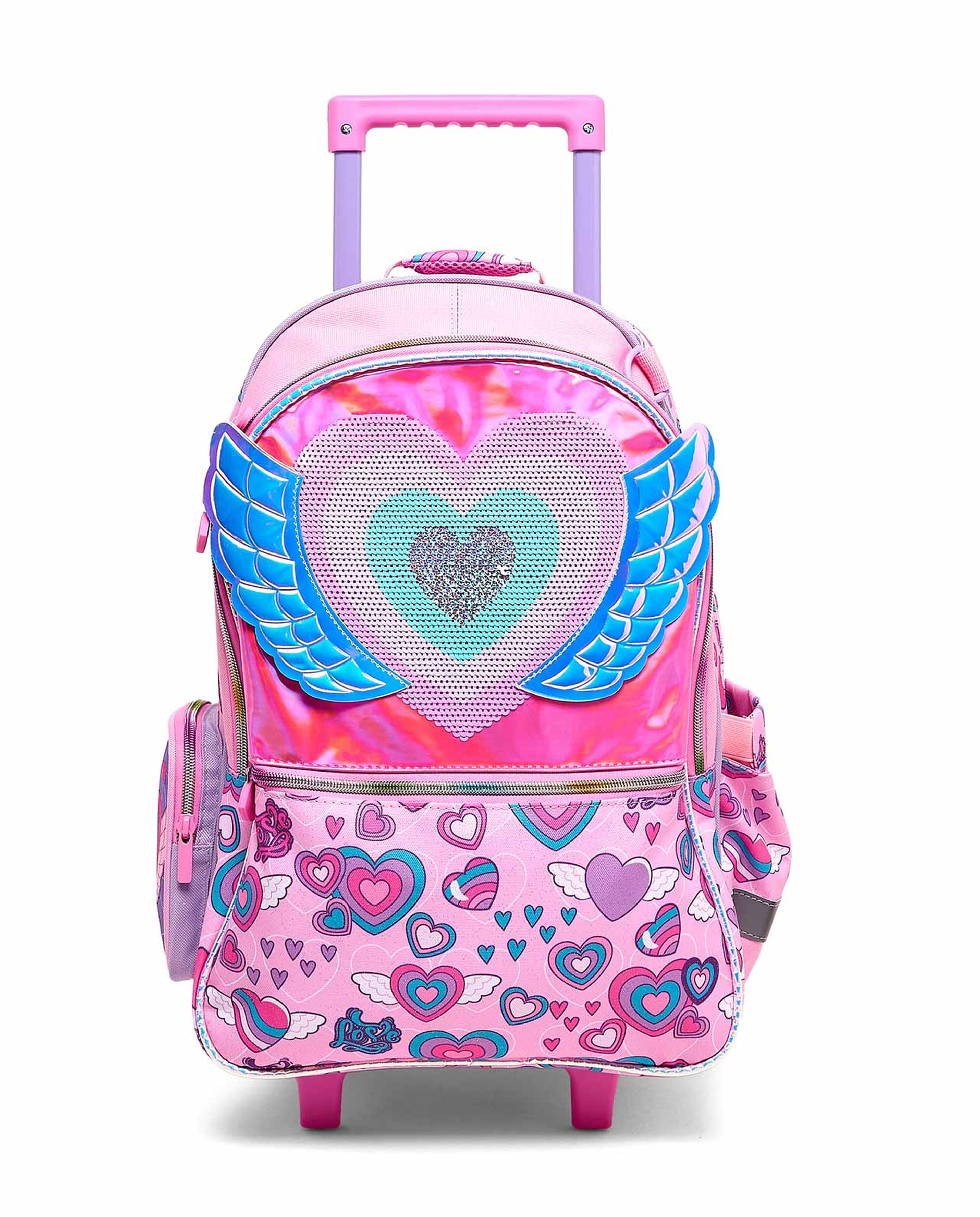 Printed Trolley Backpack