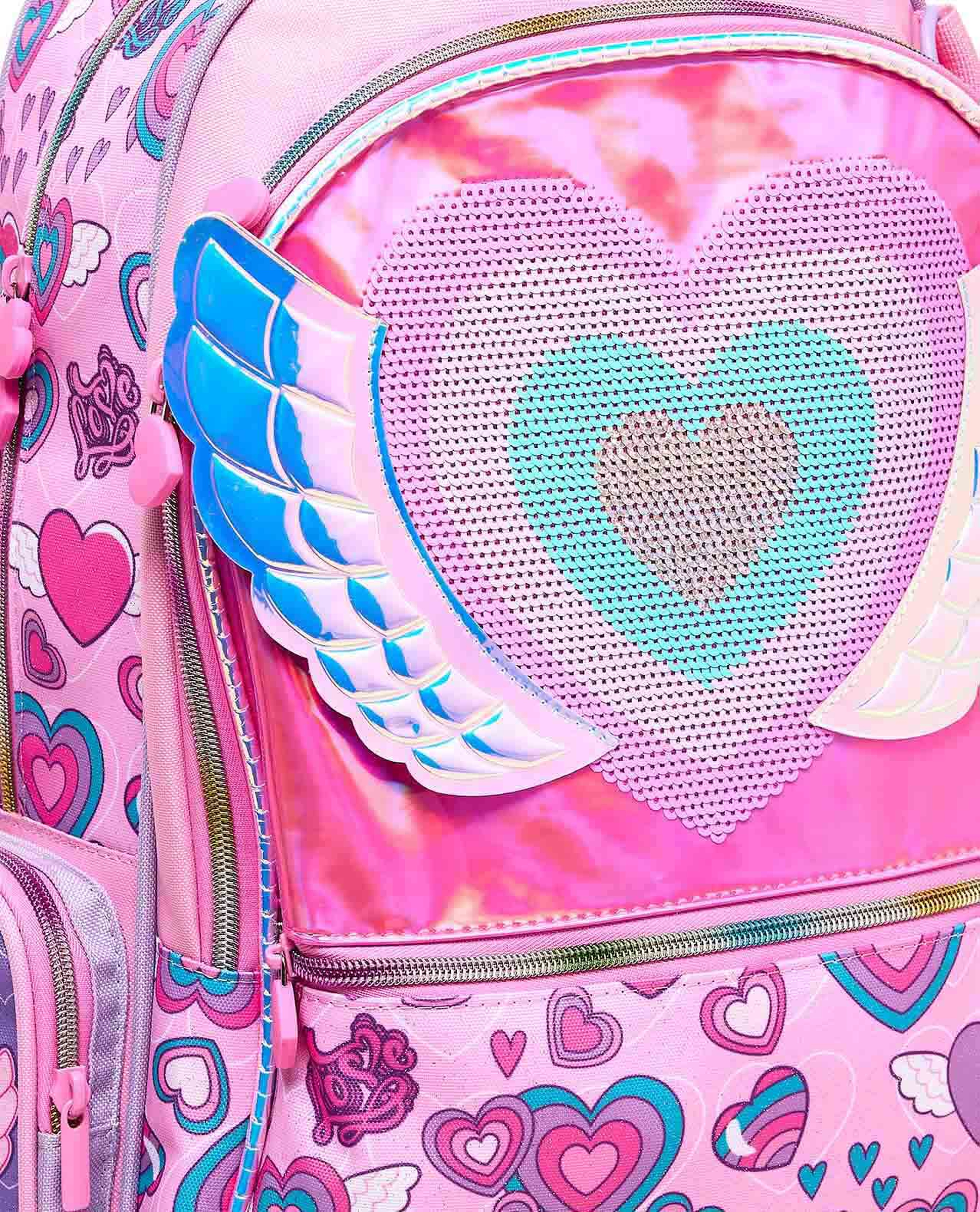 Printed Trolley Backpack