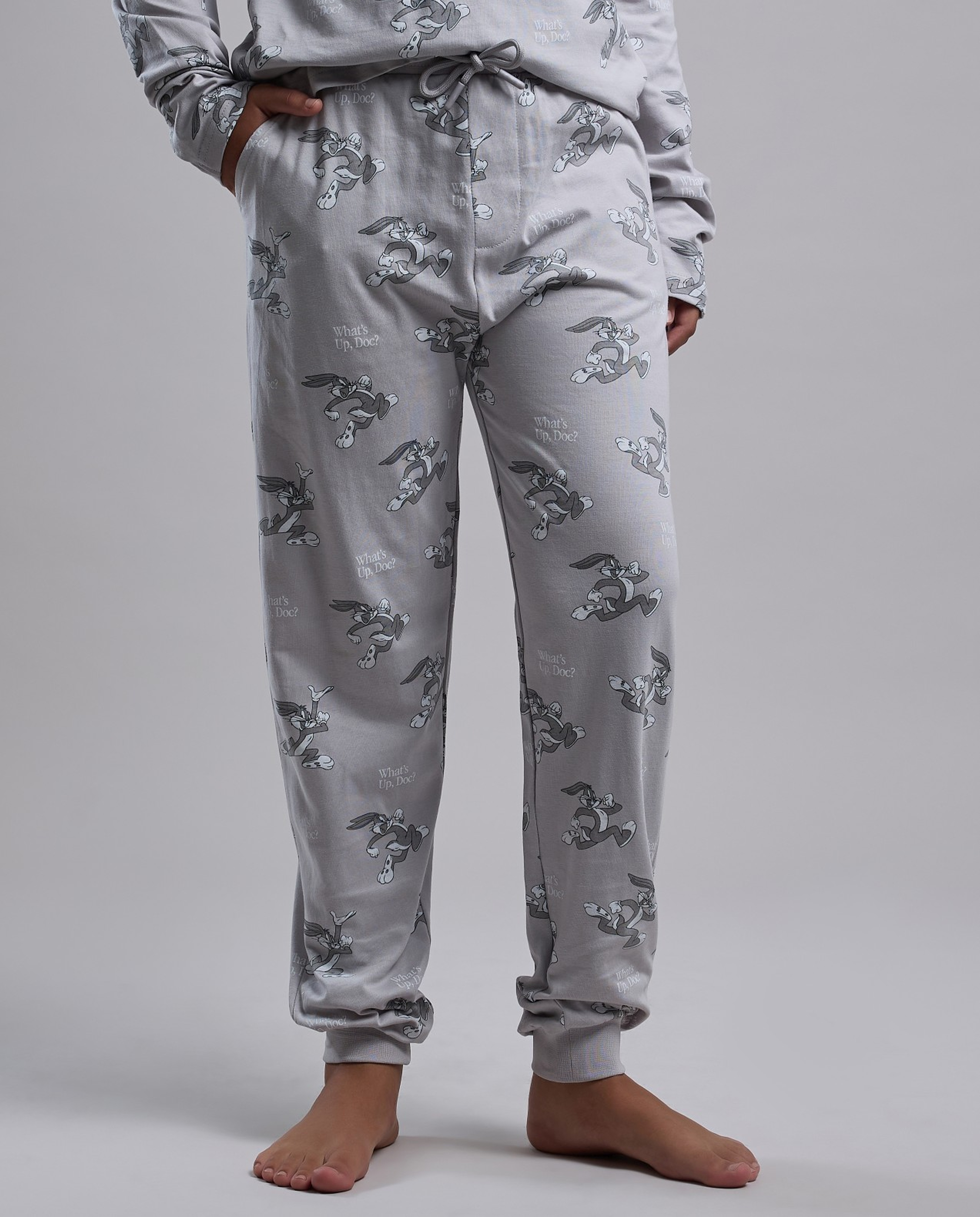 Looney Tunes Print Pyjama Set