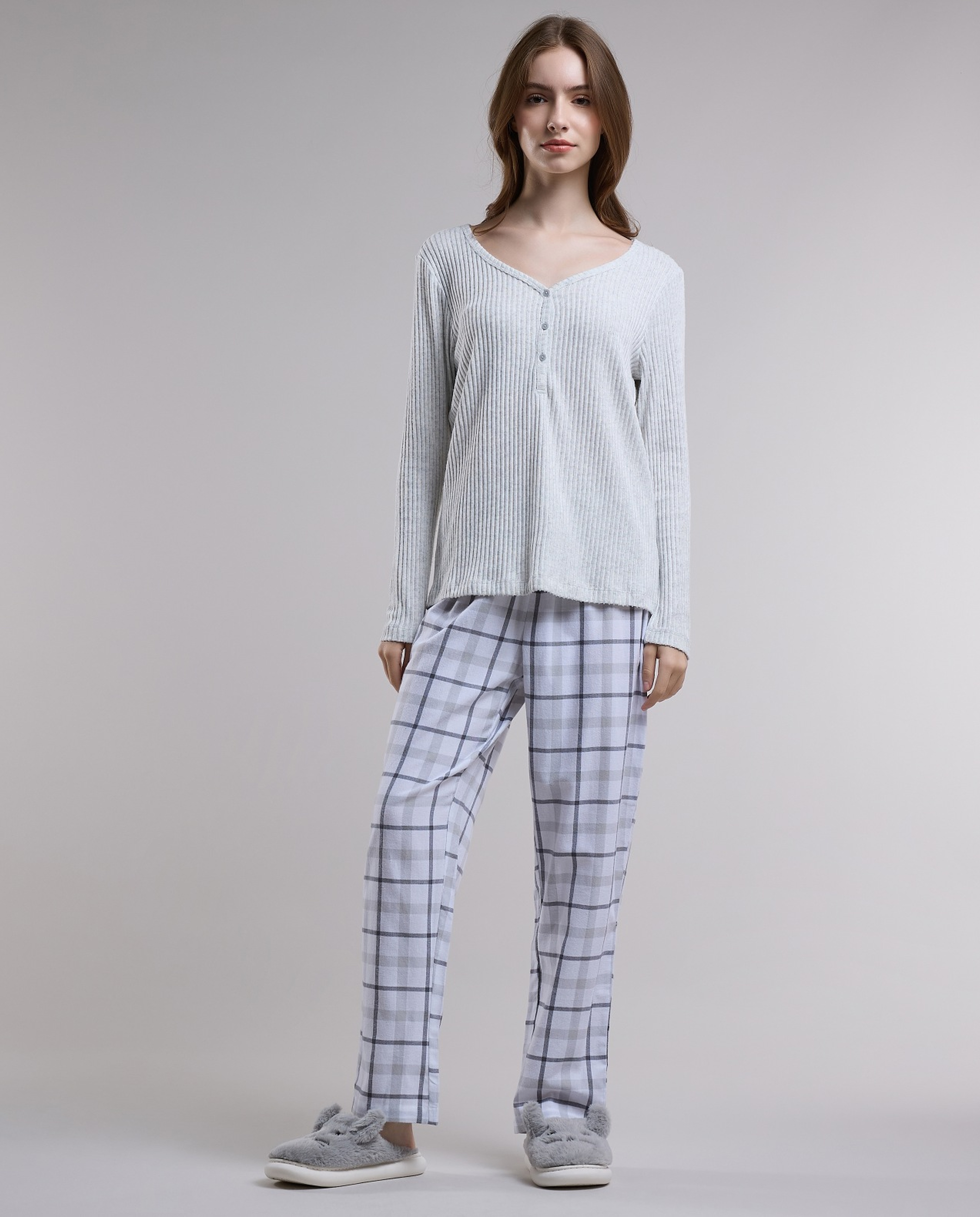 Plaid Pyjama Set