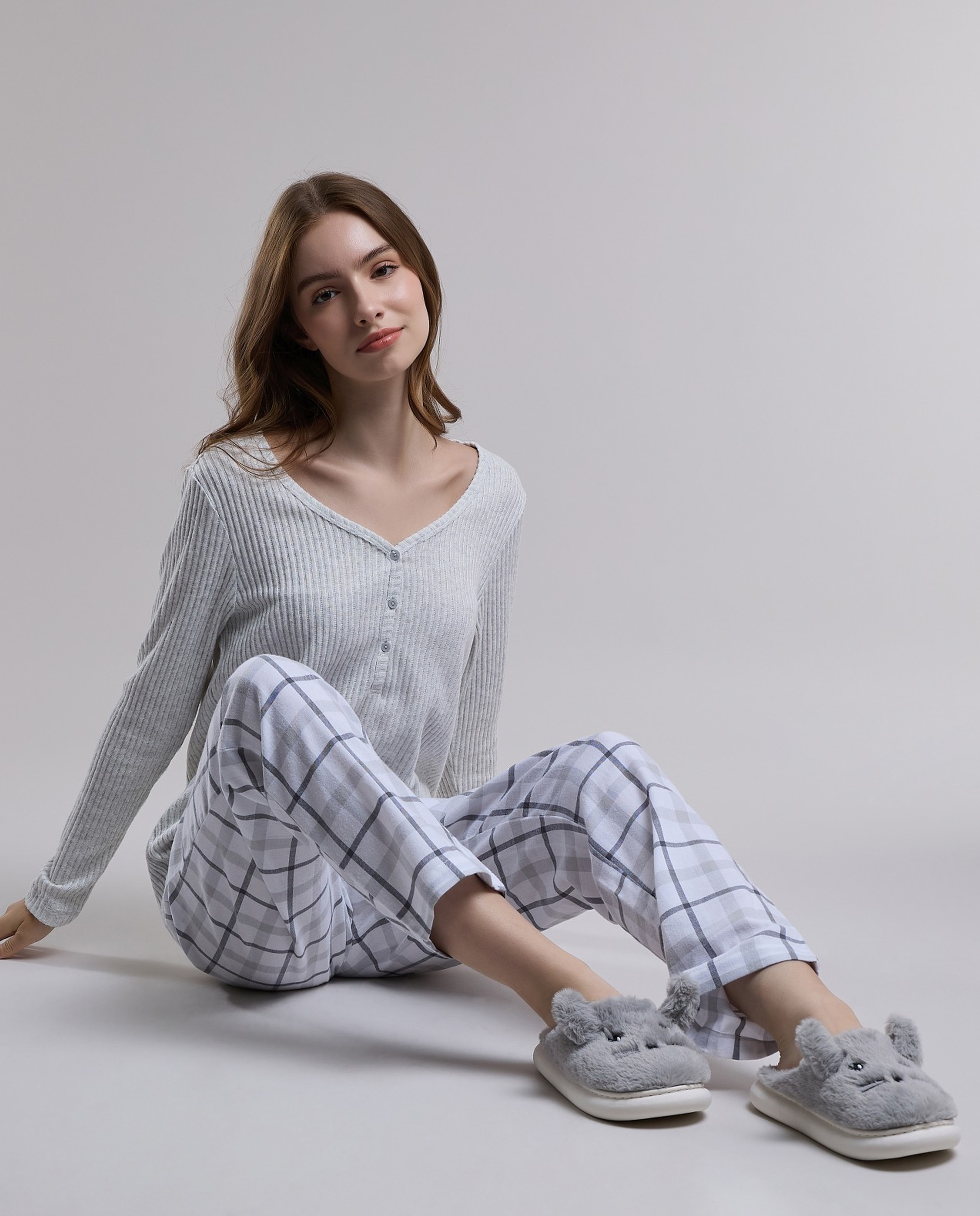 Plaid Pyjama Set