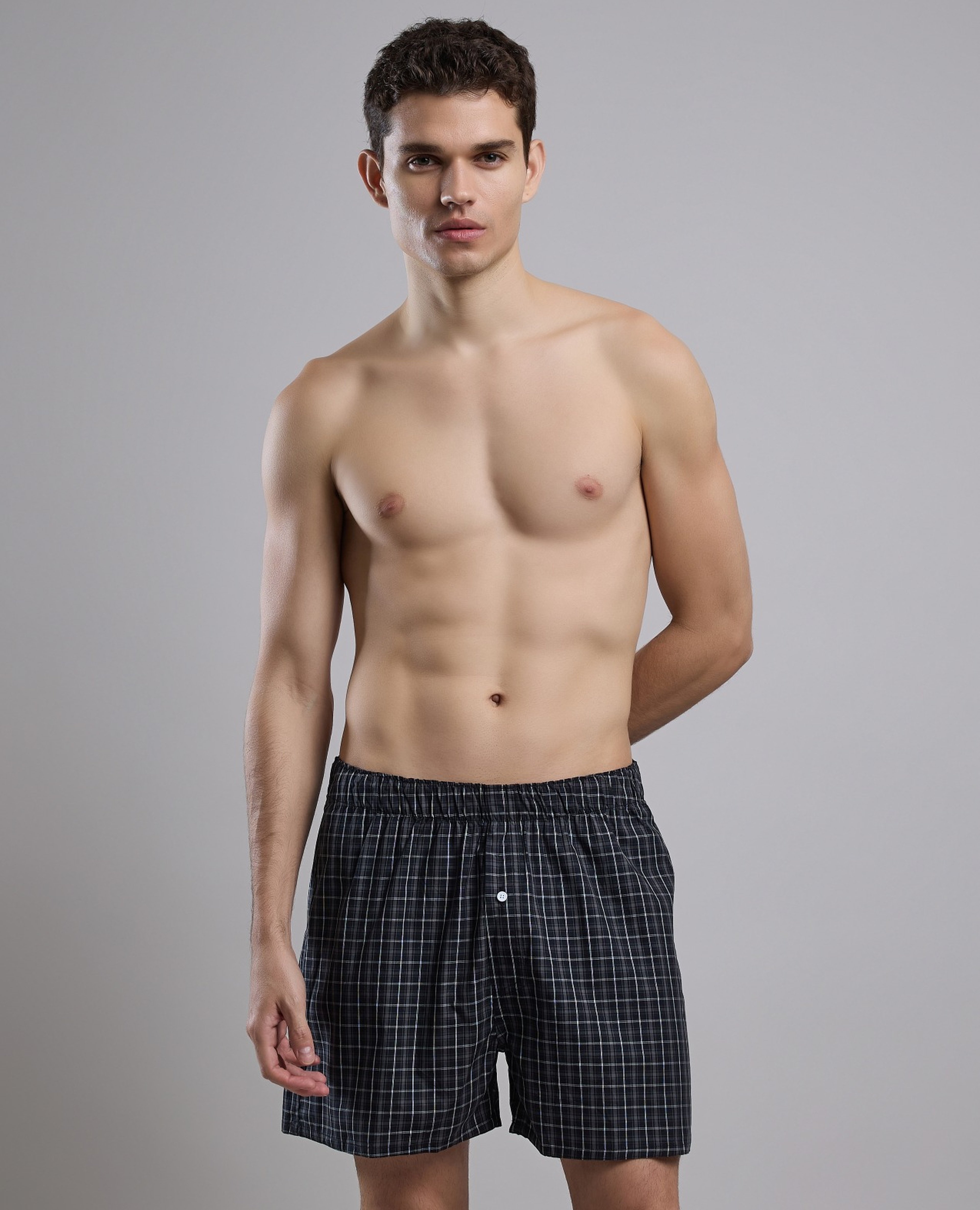 بوكسر سادة بخصر مرن