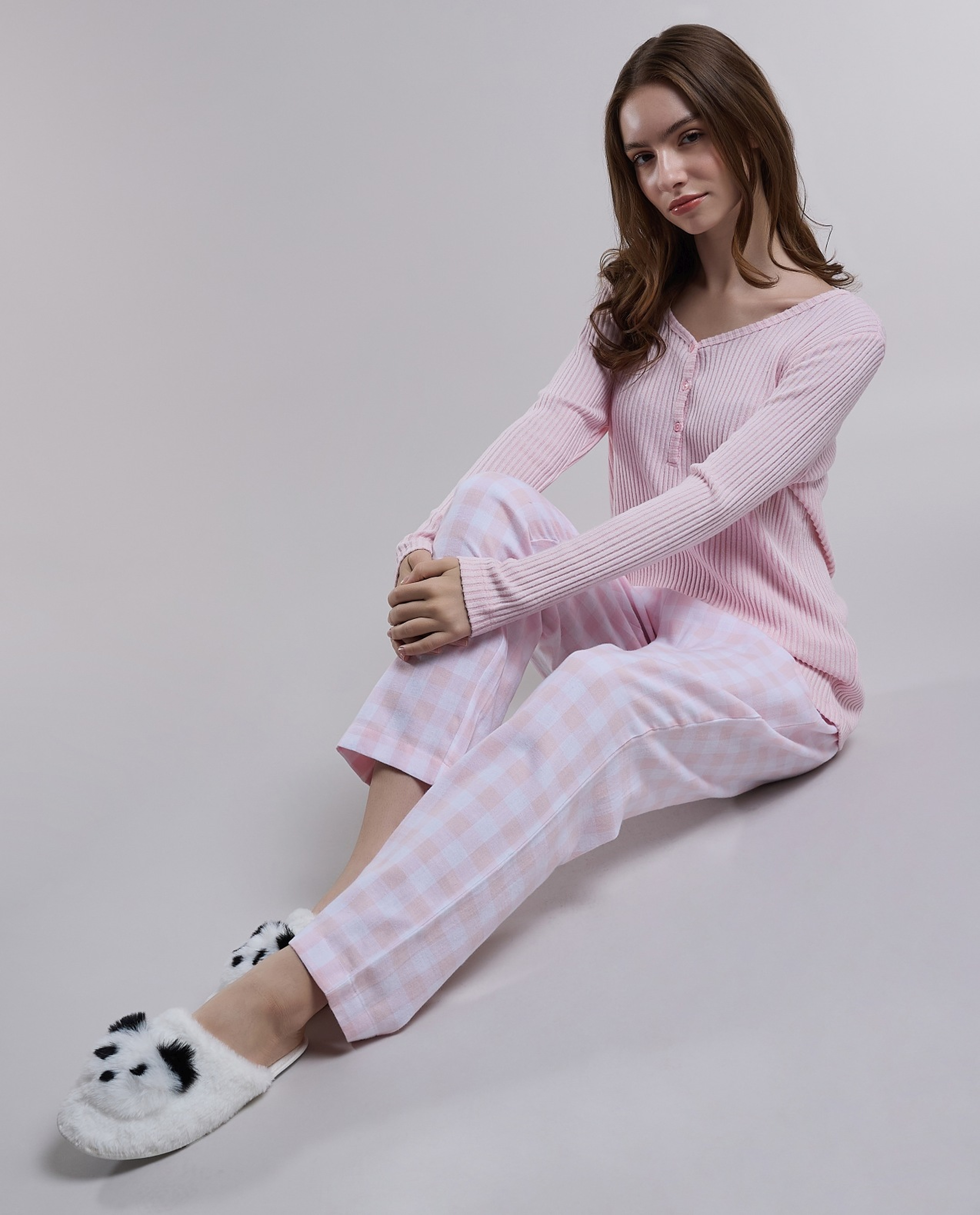 Plaid Pyjama Set