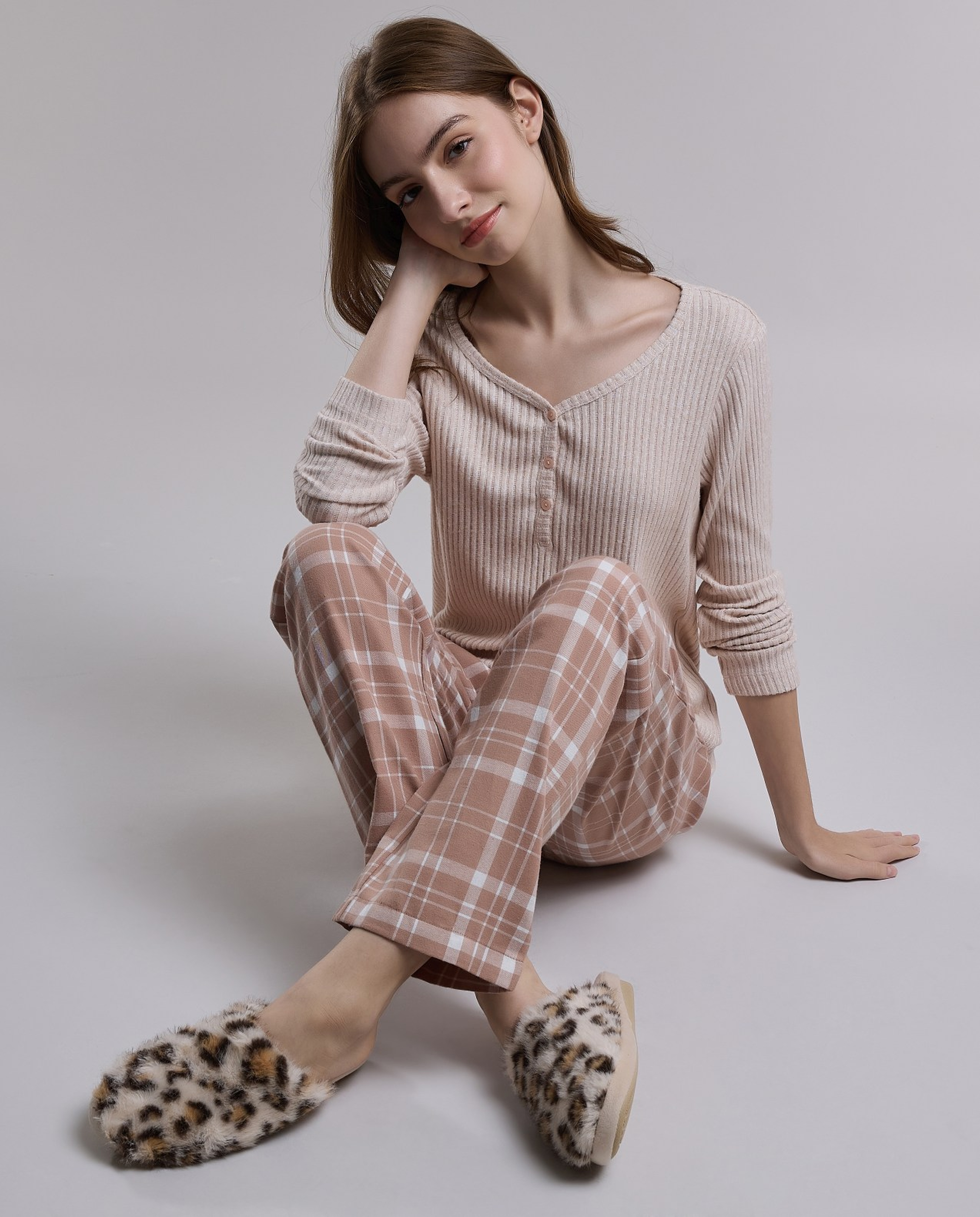 Plaid Pyjama Set