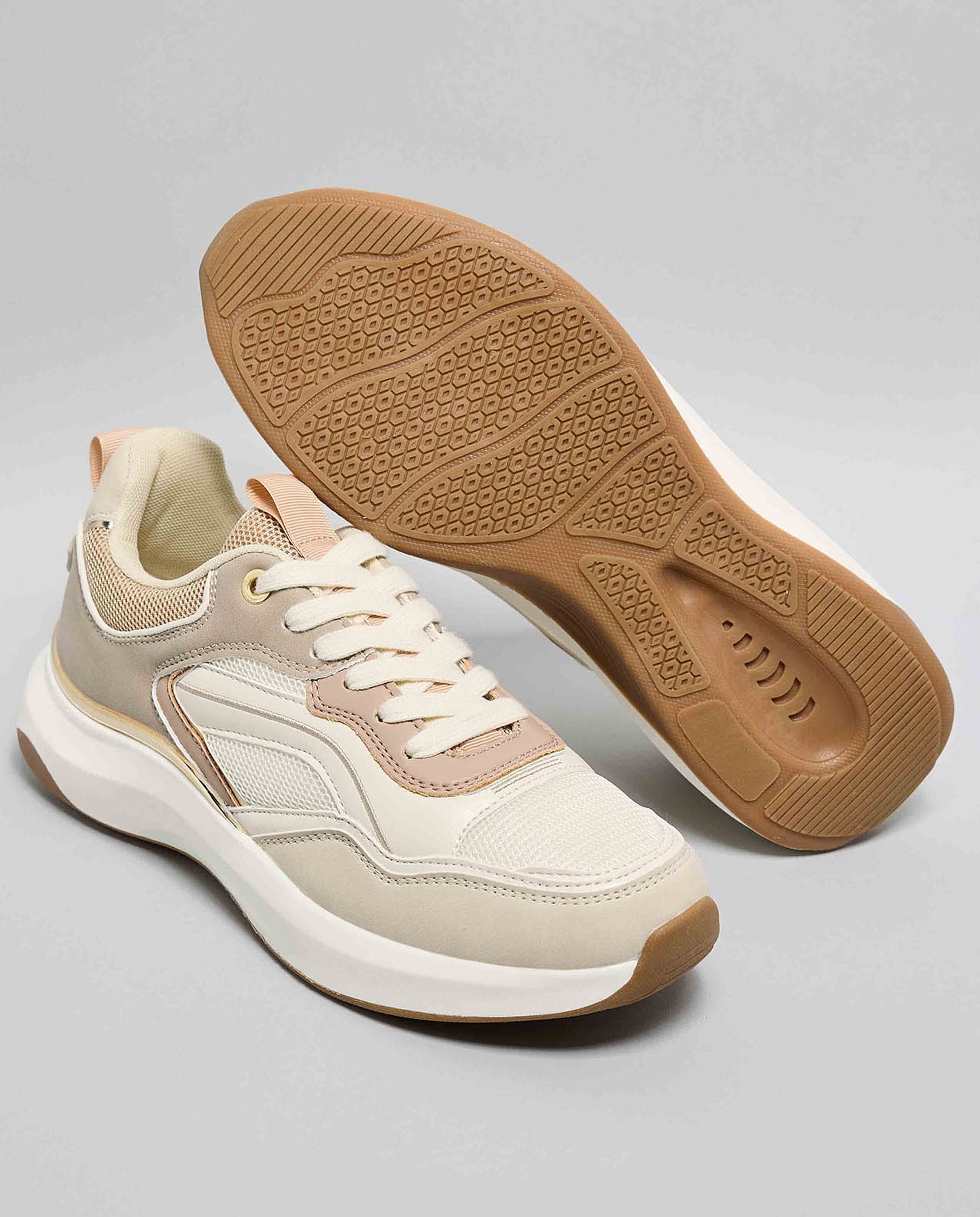 Color Block Sports Shoes