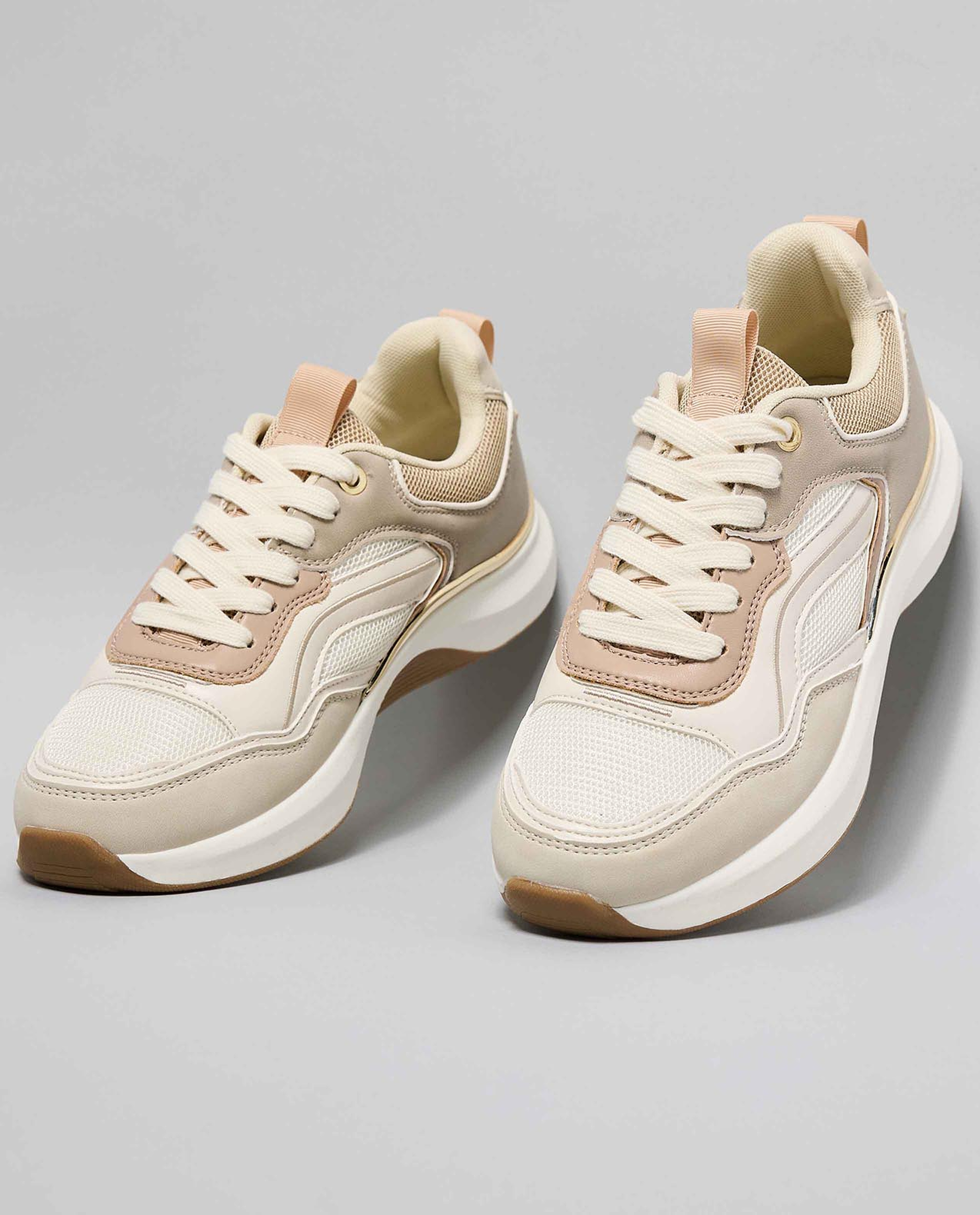 Color Block Sports Shoes