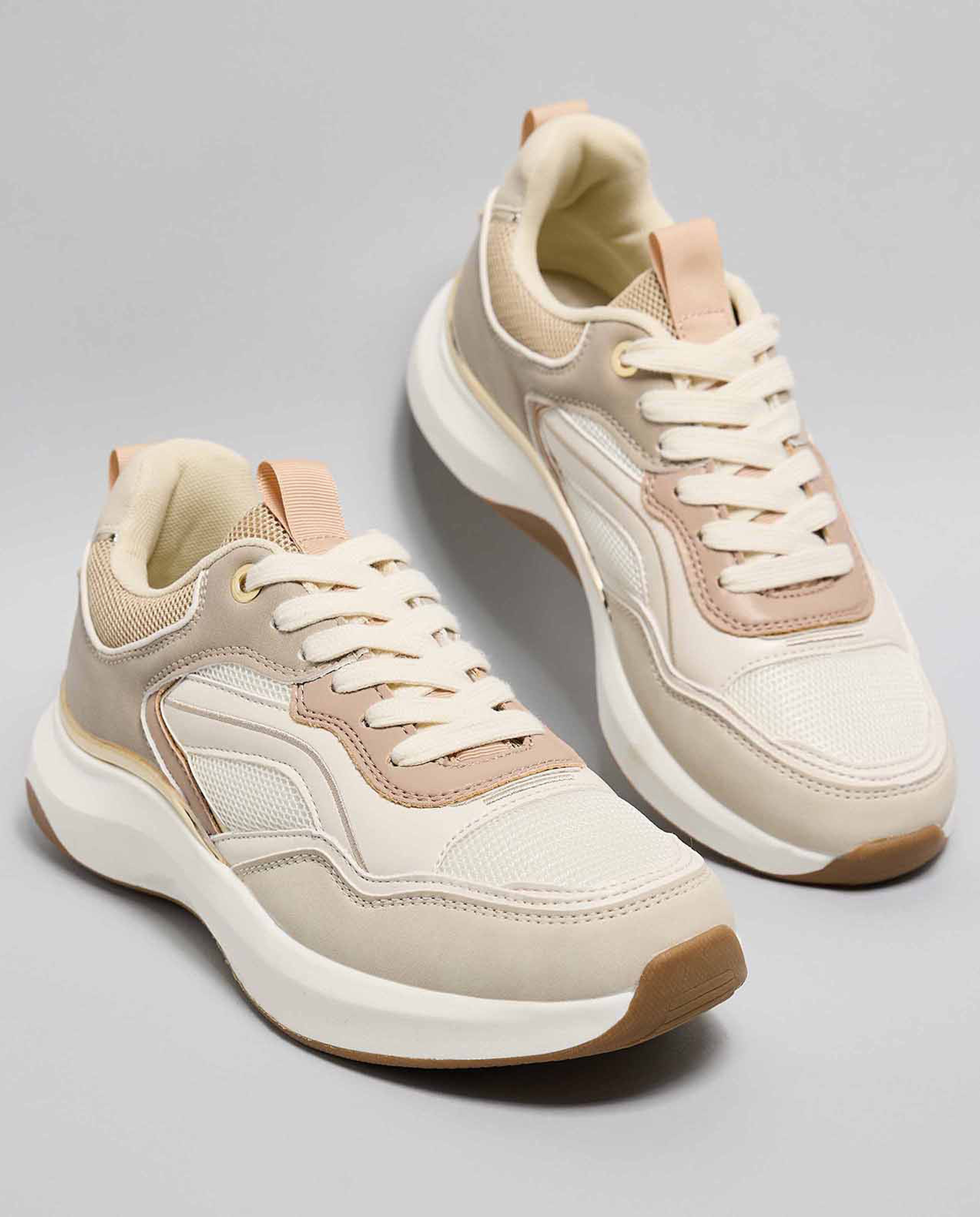 Color Block Sports Shoes