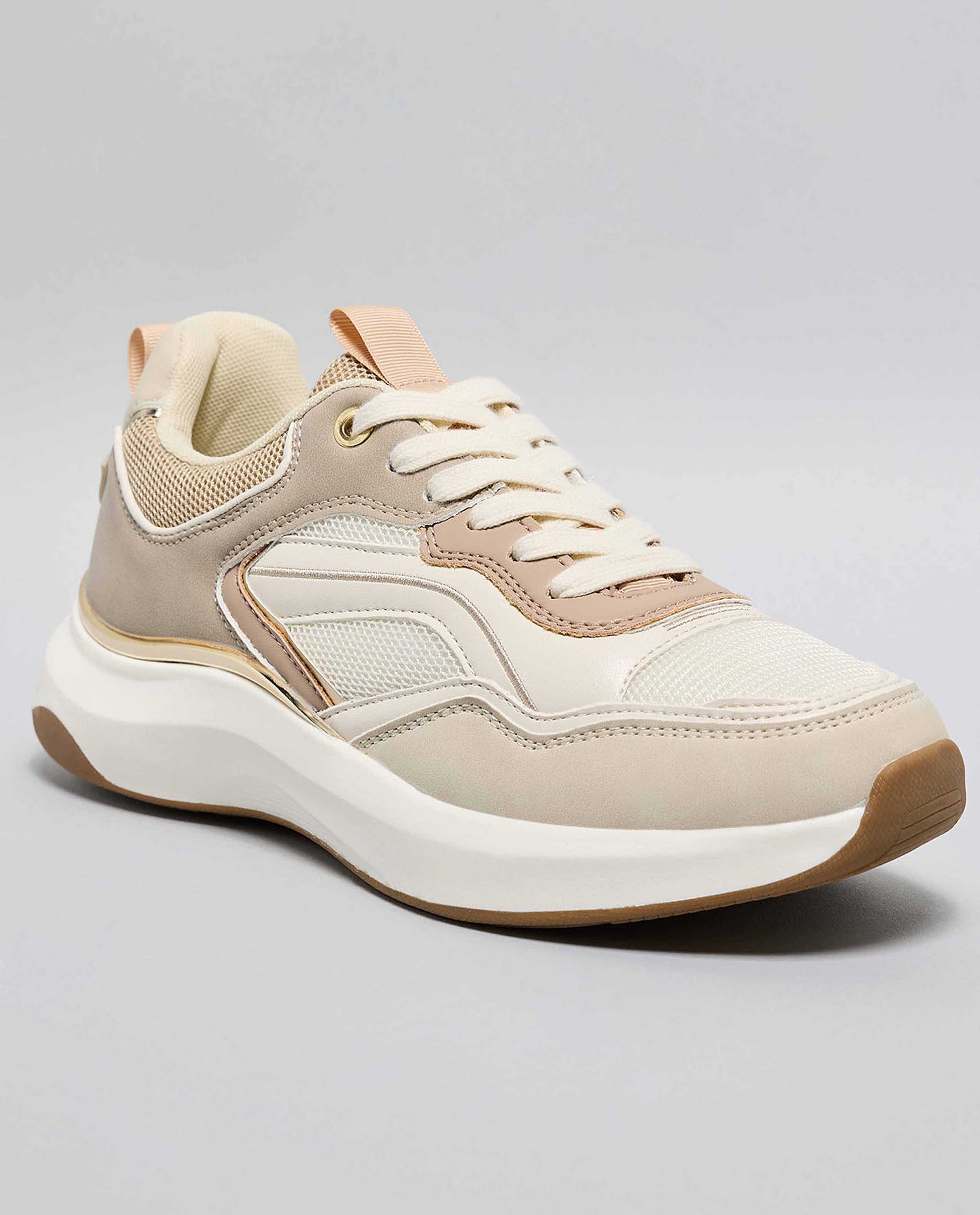 Color Block Sports Shoes