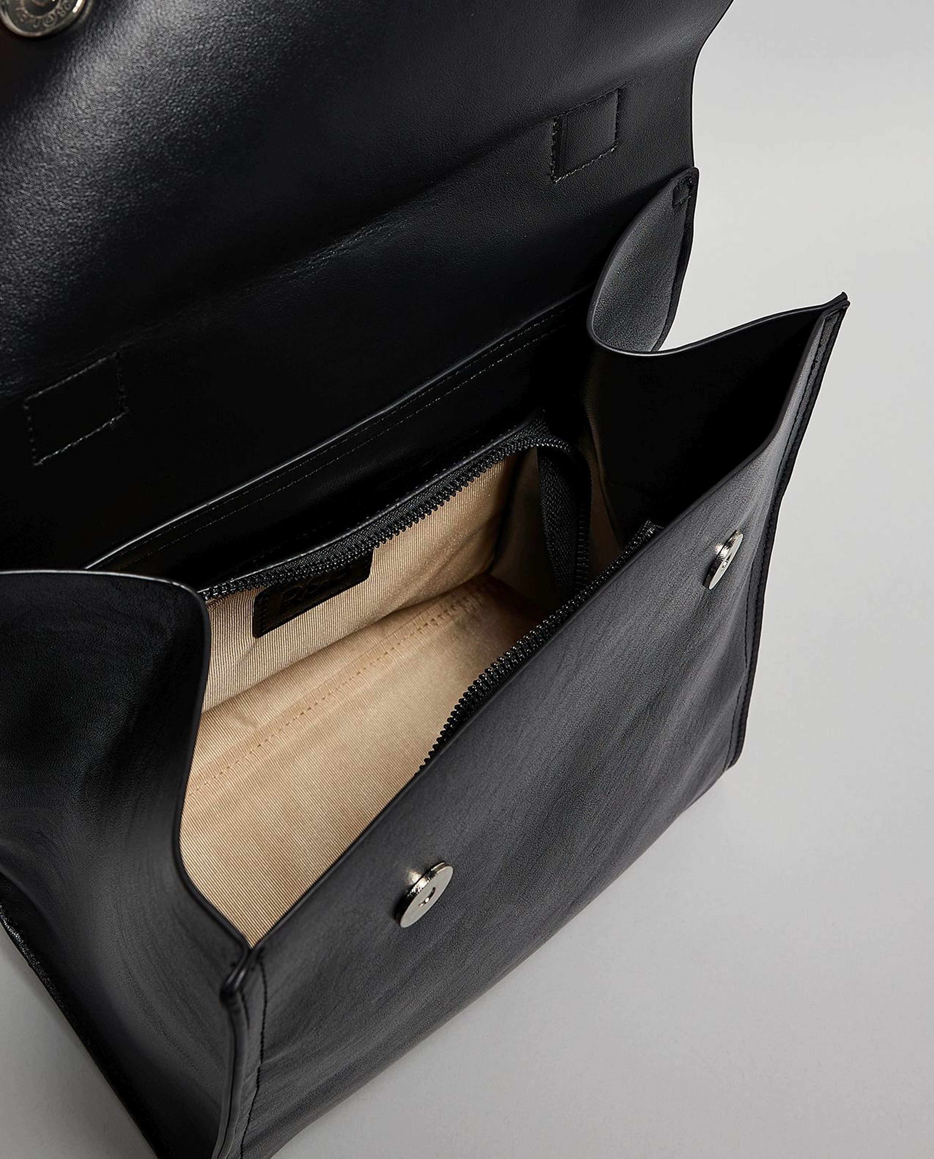 Textured Flap Backpack