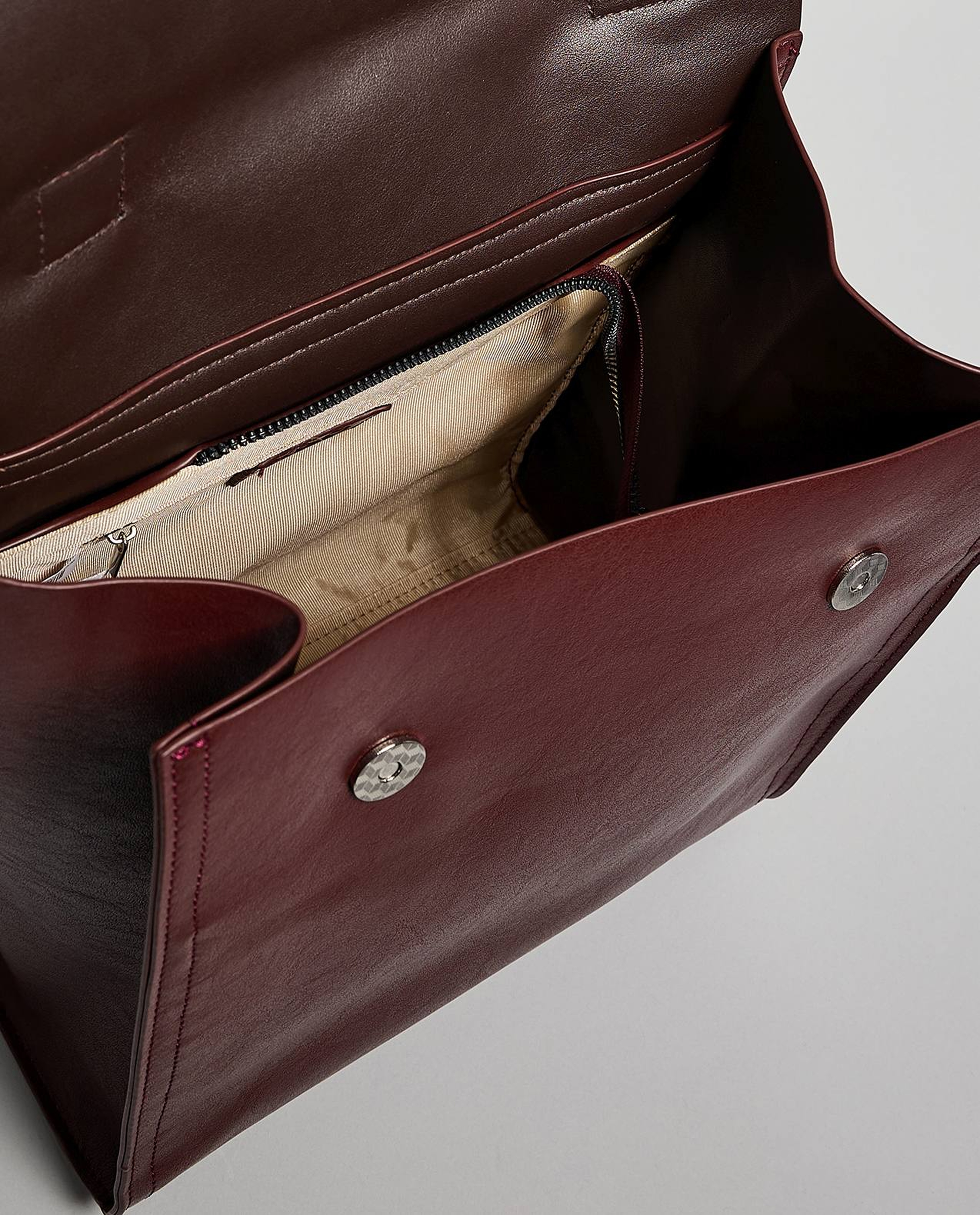 Textured Flap Backpack