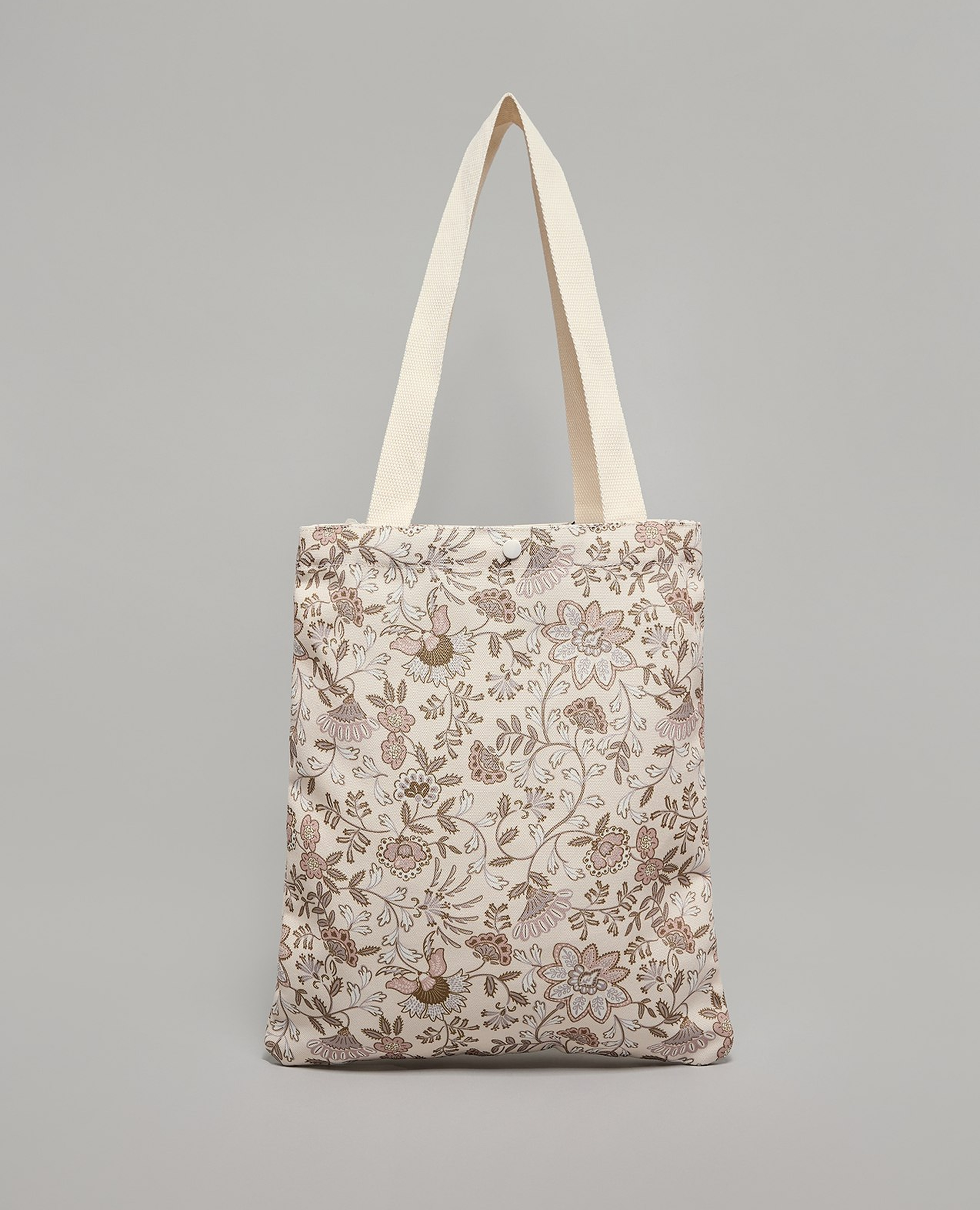 Printed Canvas Tote Bag