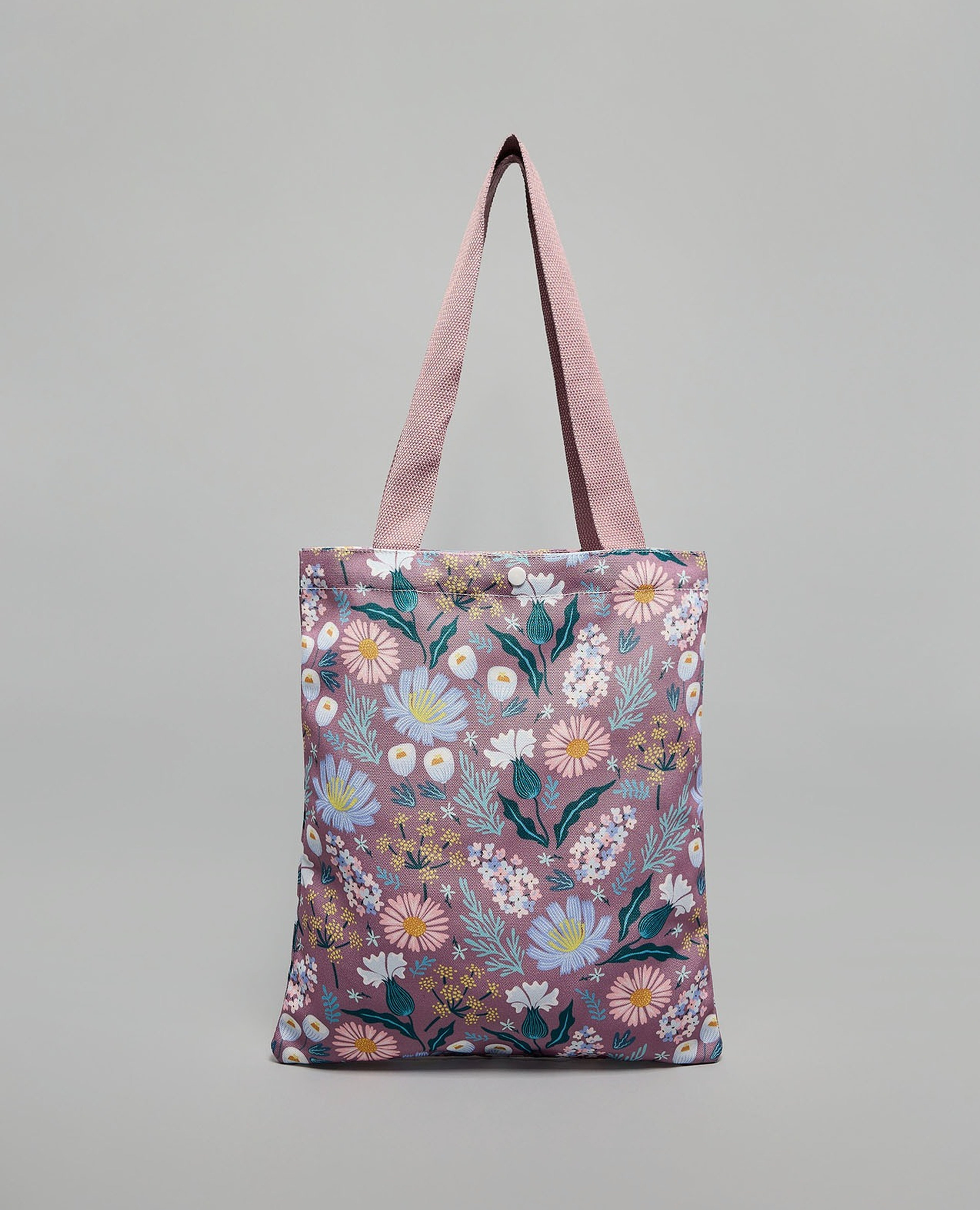 Printed Canvas Tote Bag