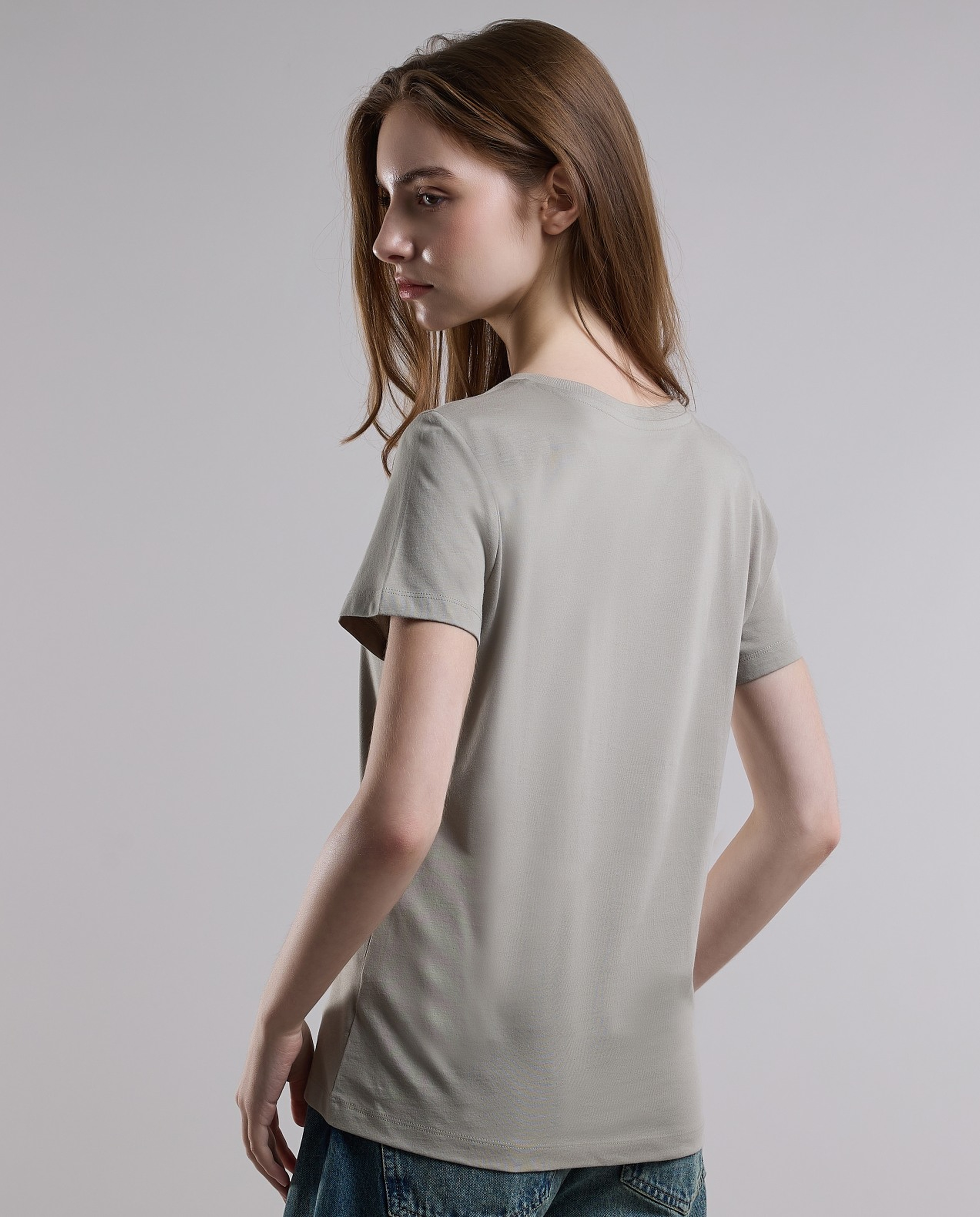 Typography Printed T-Shirt with Crew Neck and Short Sleeves