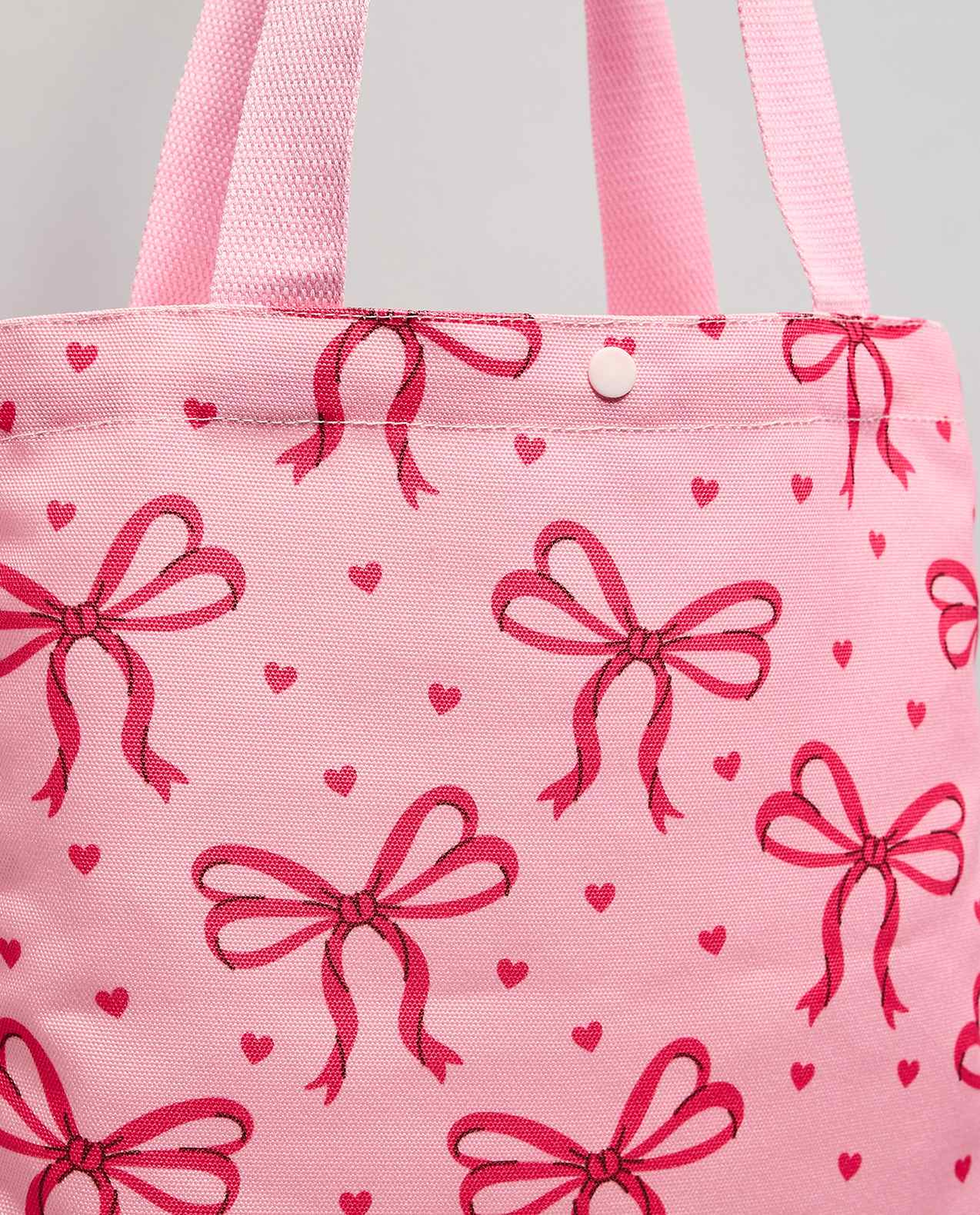 Printed Canvas Tote Bag