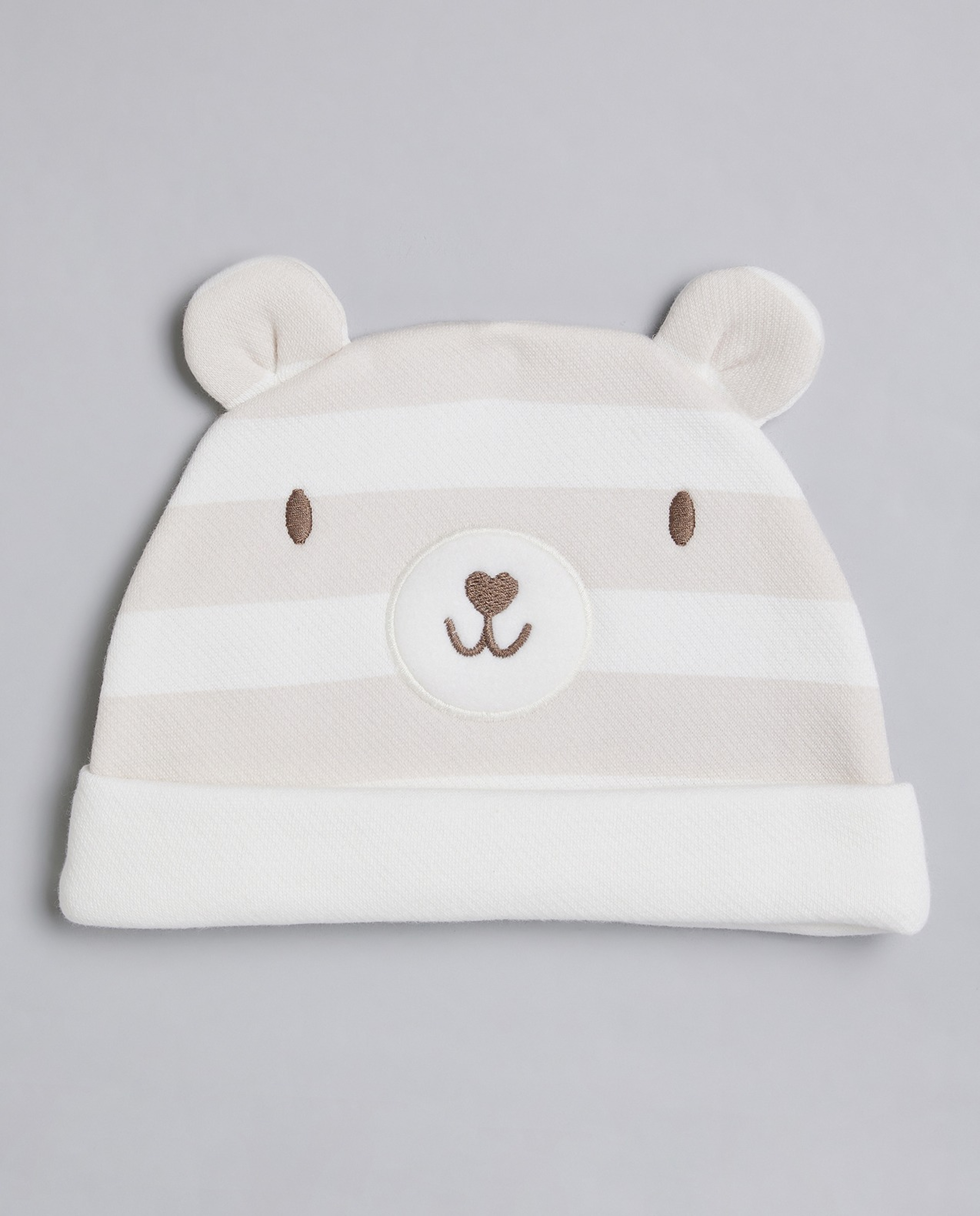 Striped Sleepsit with Cap