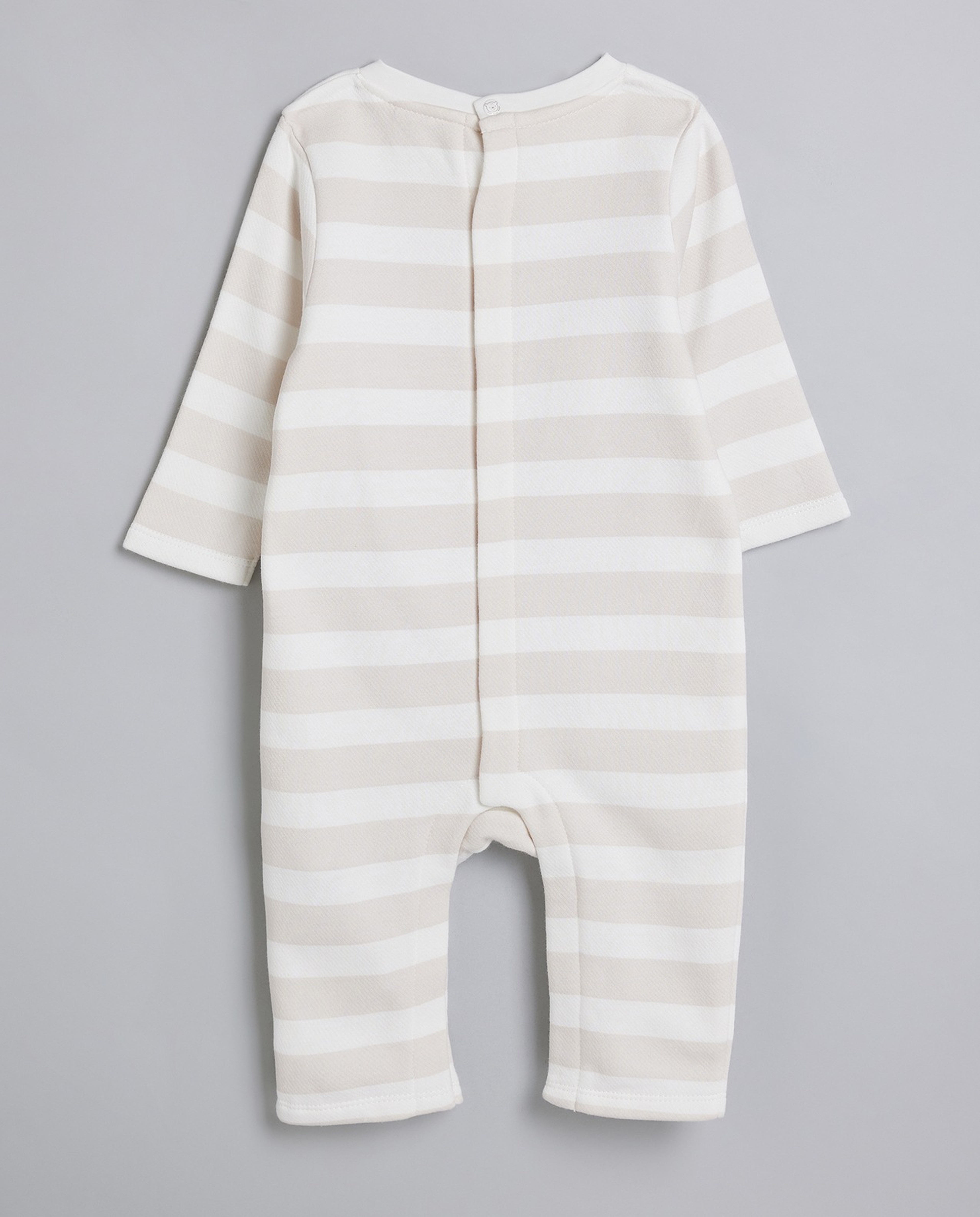 Striped Sleepsit with Cap