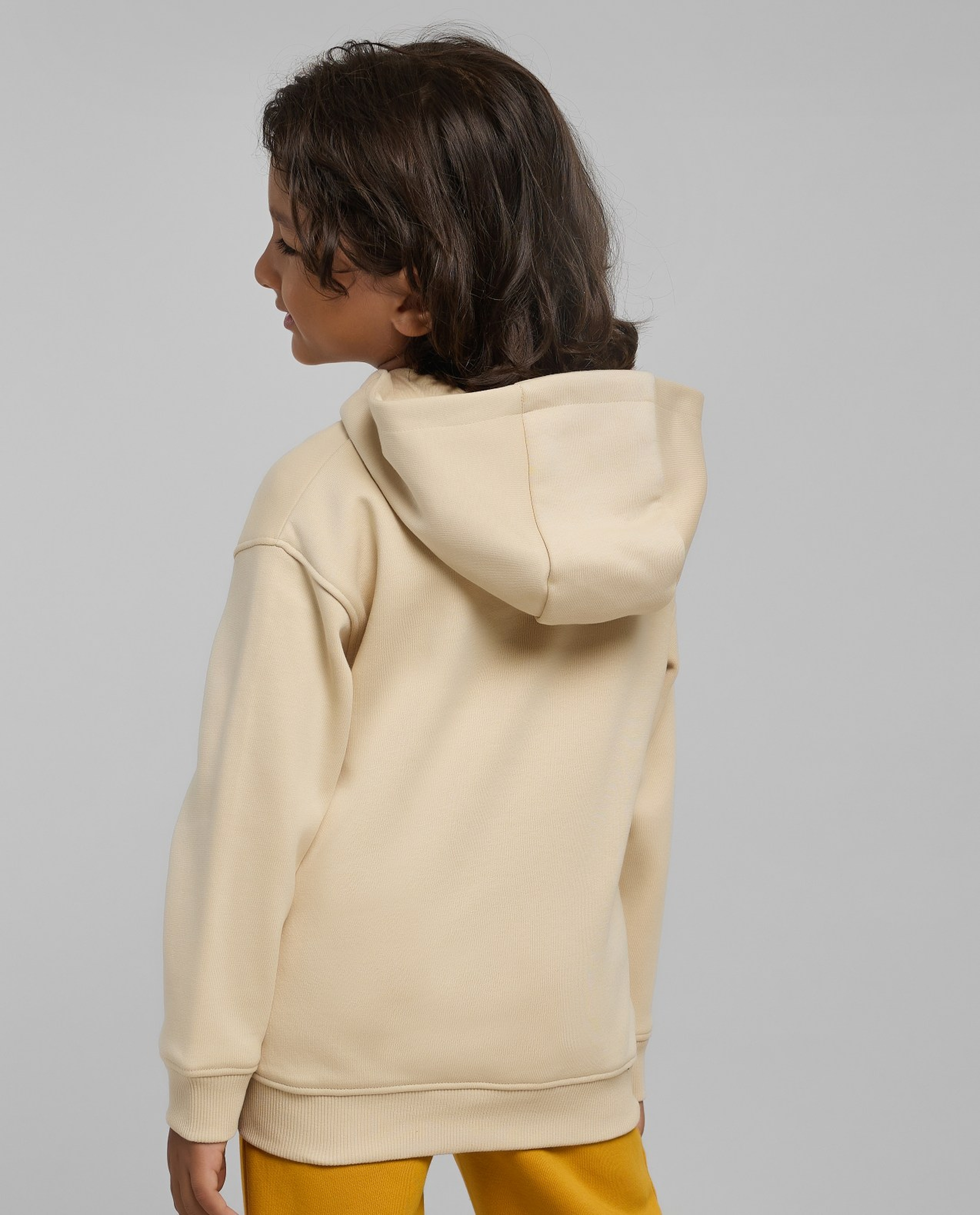 Typography Printed Hoodie with Long Sleeves