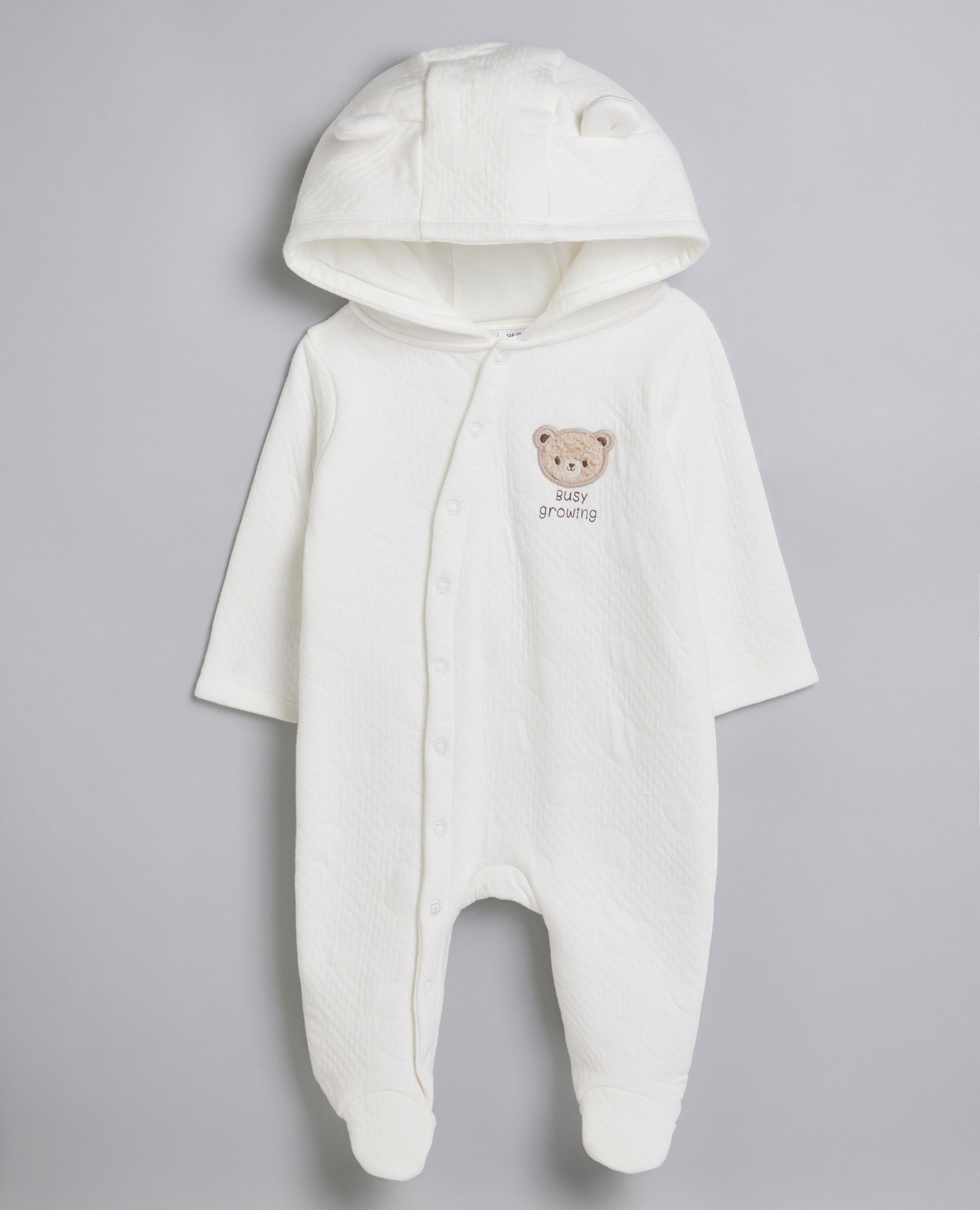 Appliqued Footed Sleepsuit