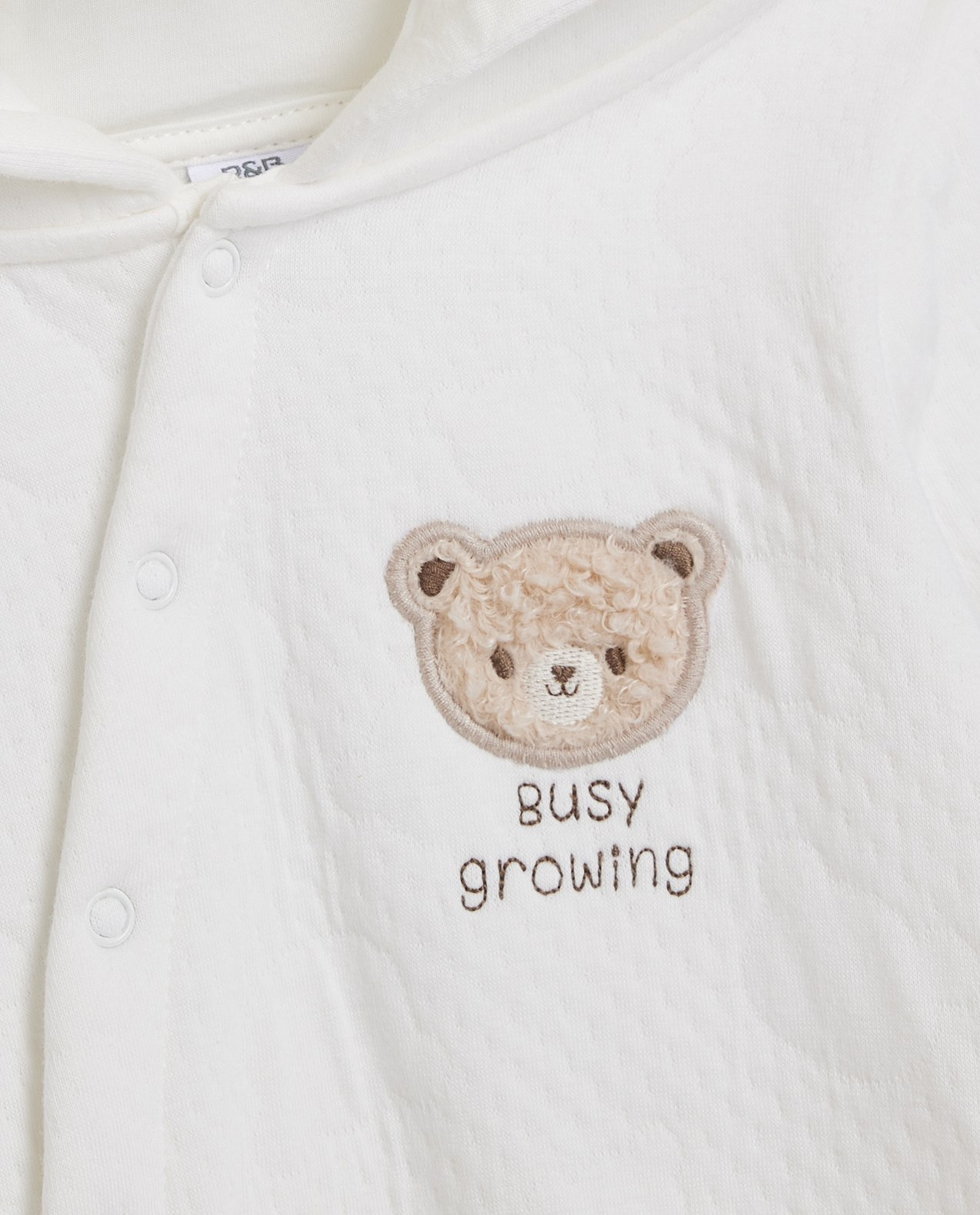 Appliqued Footed Sleepsuit