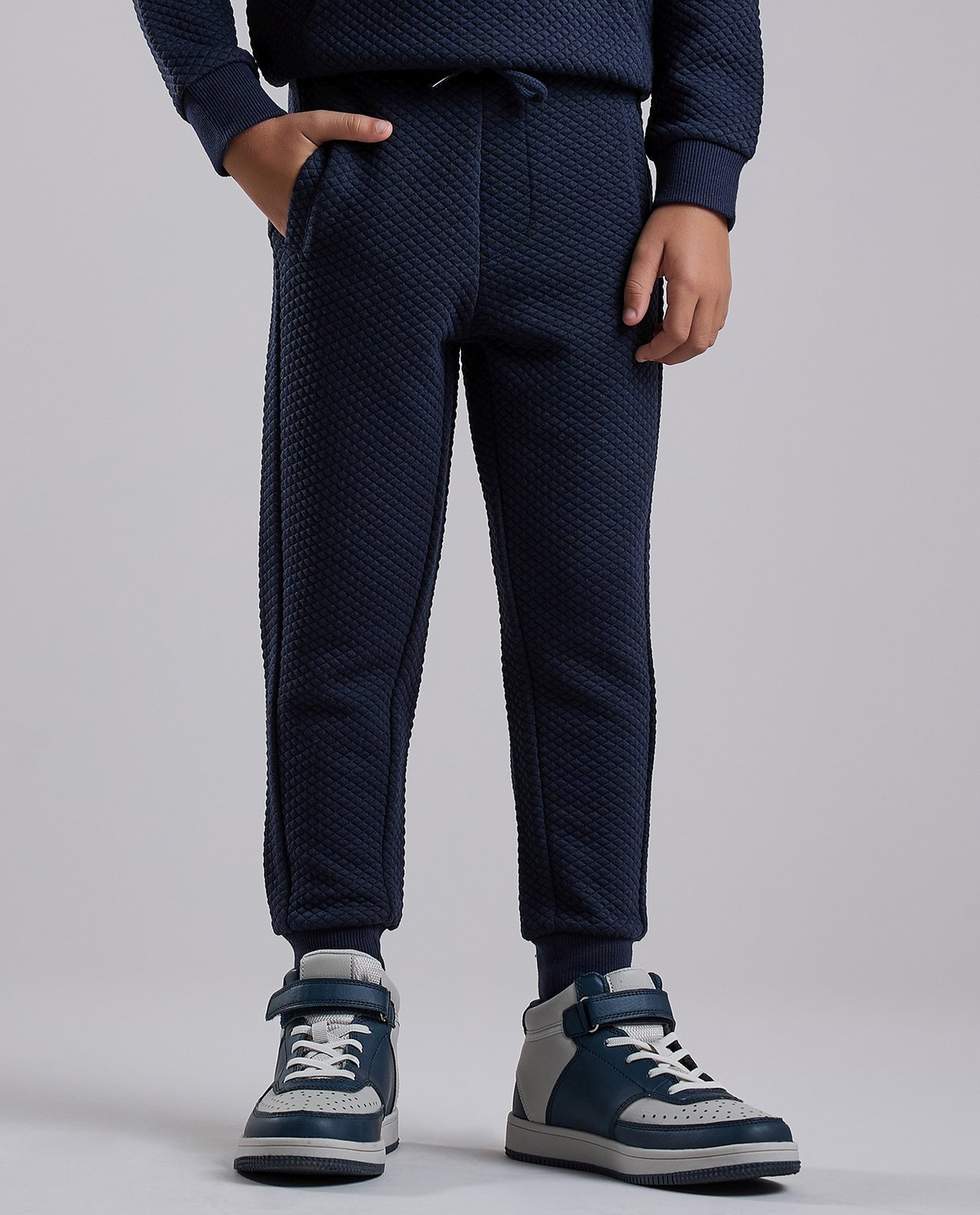 Printed Hooded Sweatsuit Set