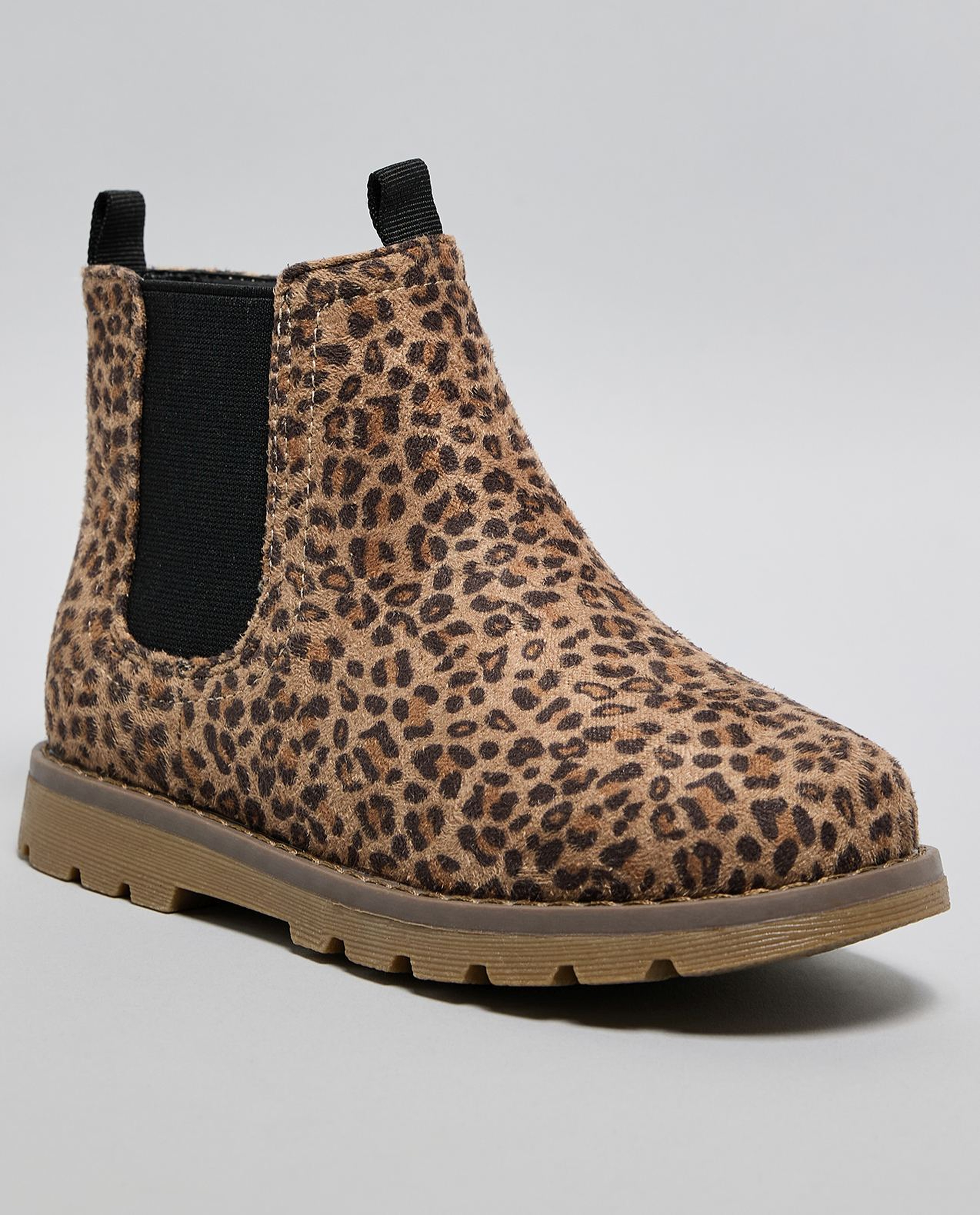 Animal Print Ankle Boots