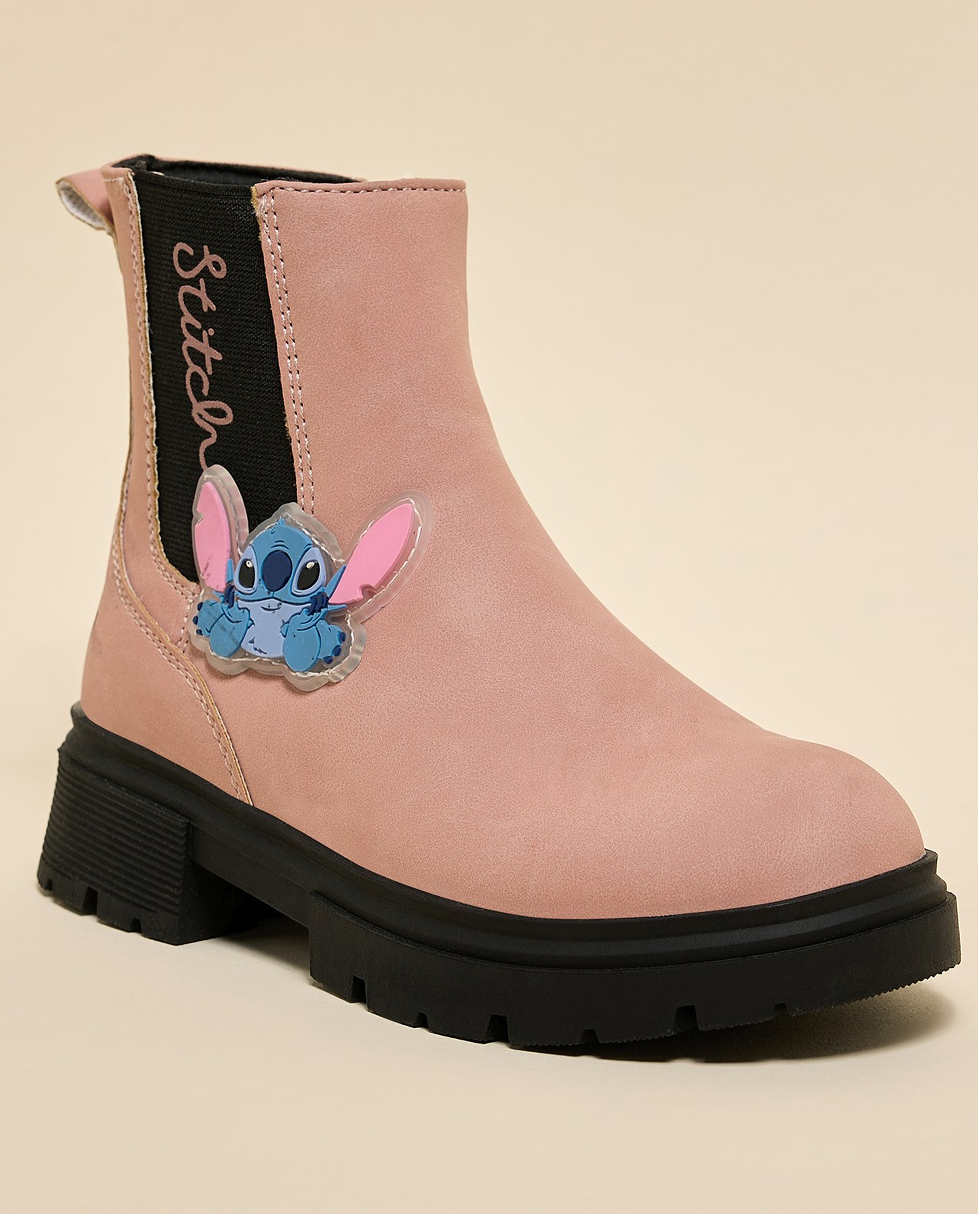 Stitch Detail Ankle Boots
