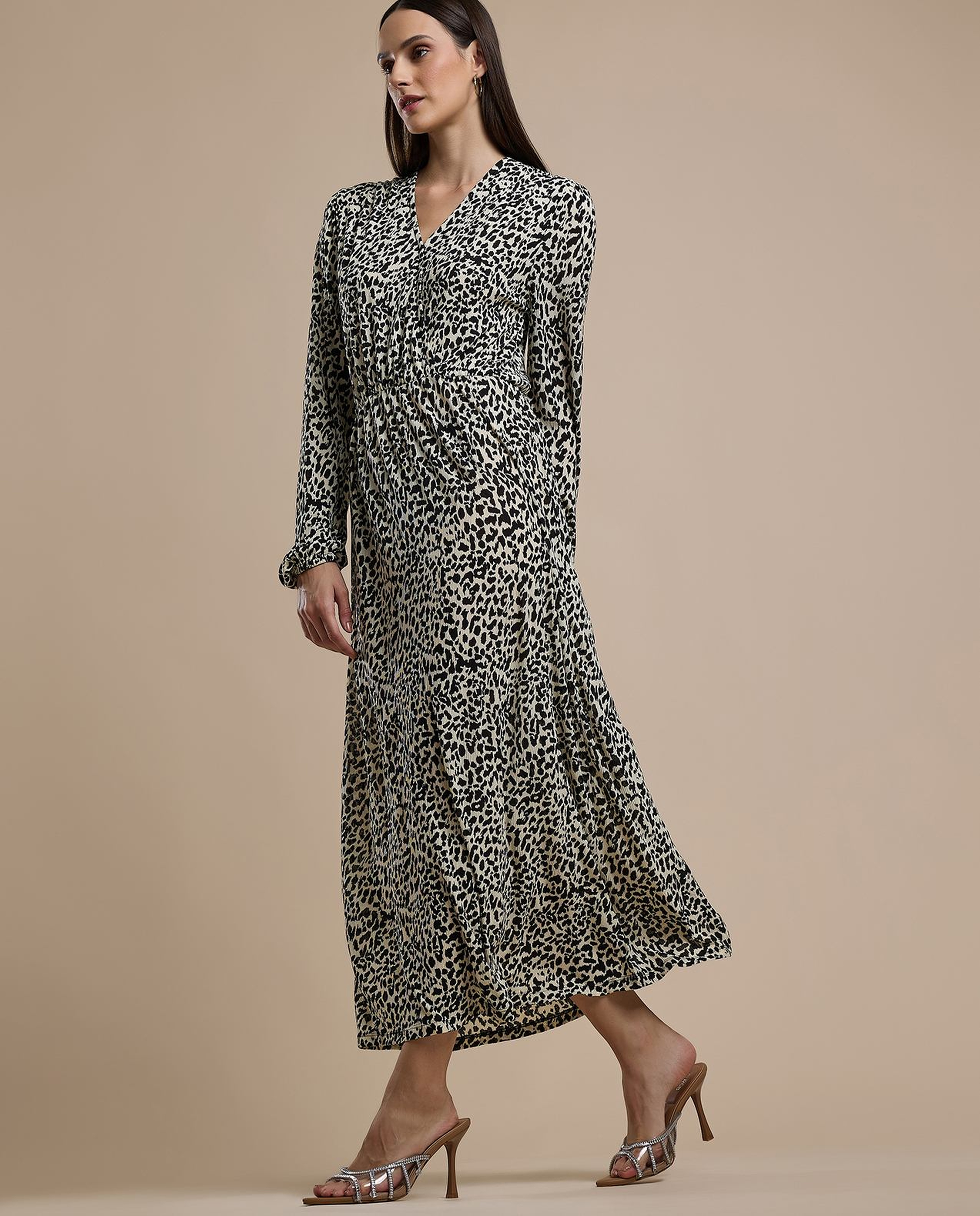 Embellished Heel Sandals