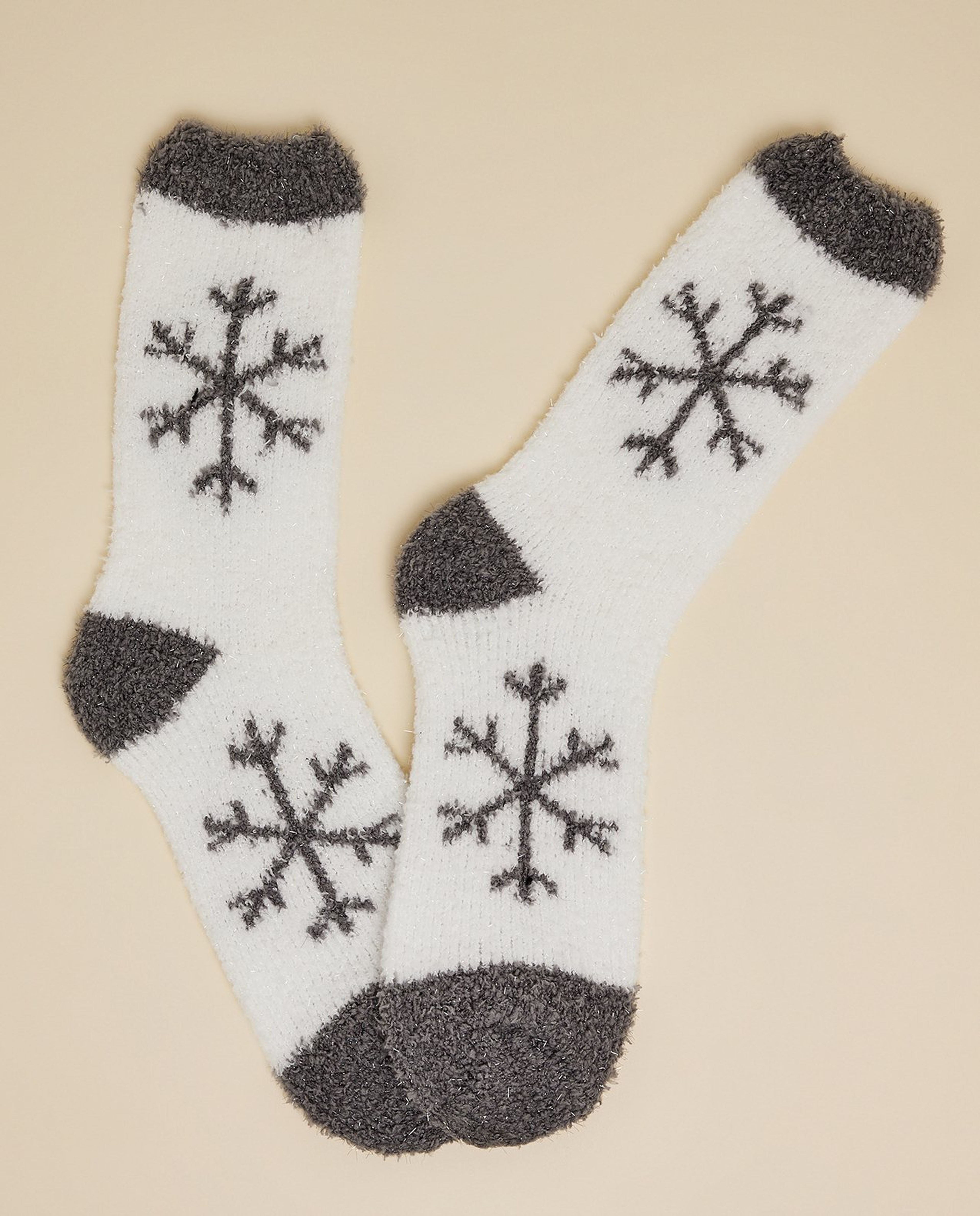 3 Pack Printed Winter Socks