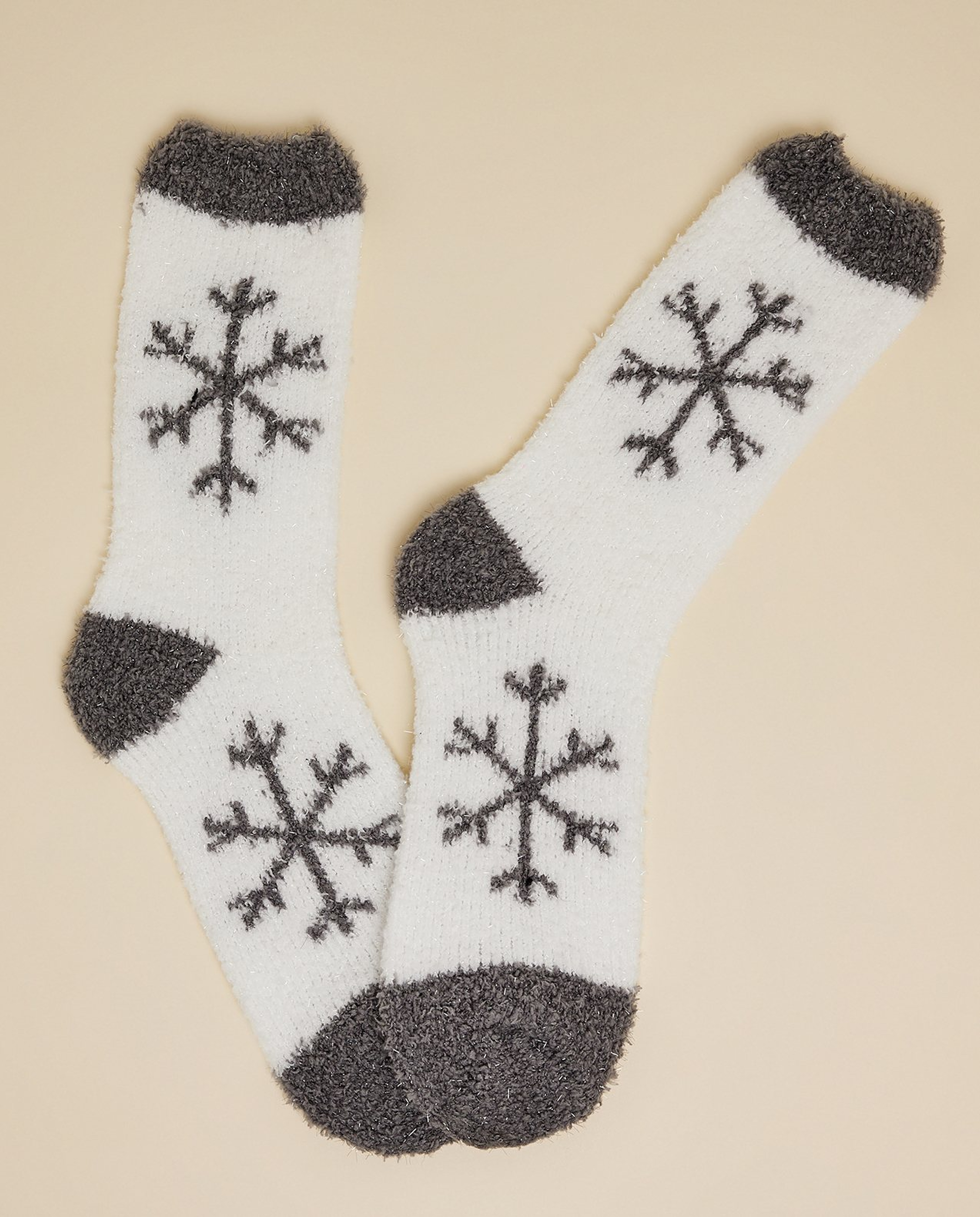 3 Pack Printed Winter Socks