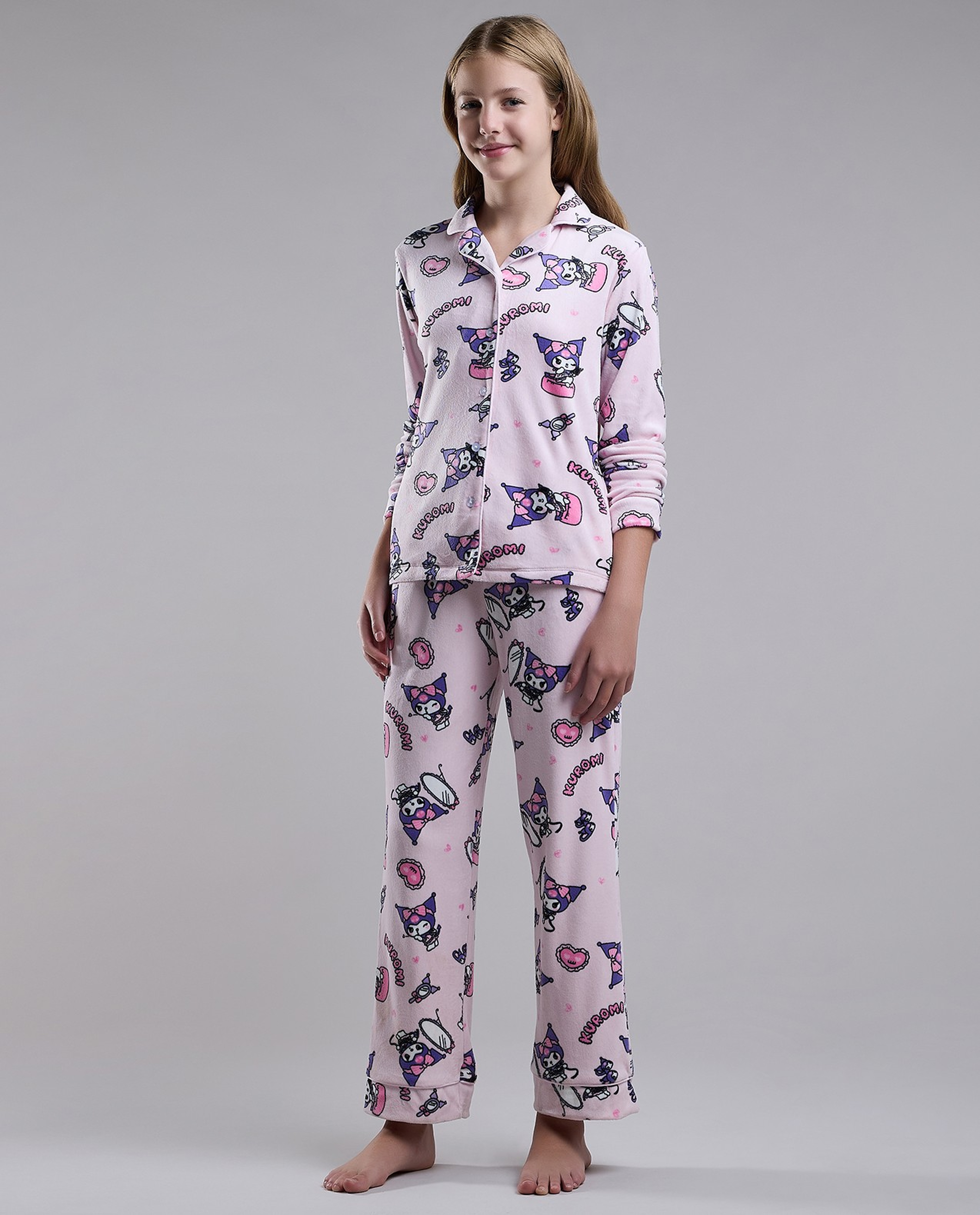 Kuromi Print Pyjama Set