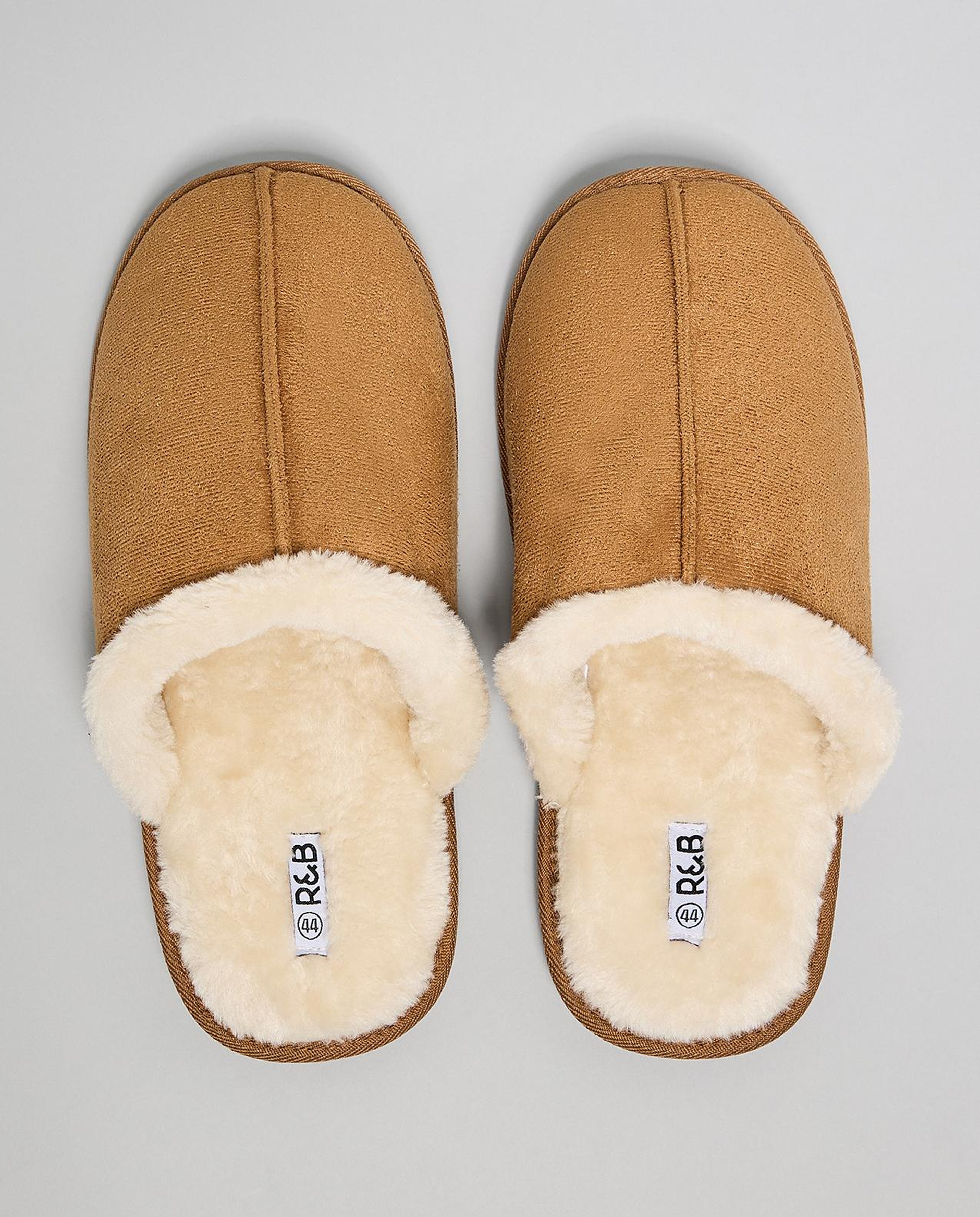 Fur Detail Bedroom Slippers