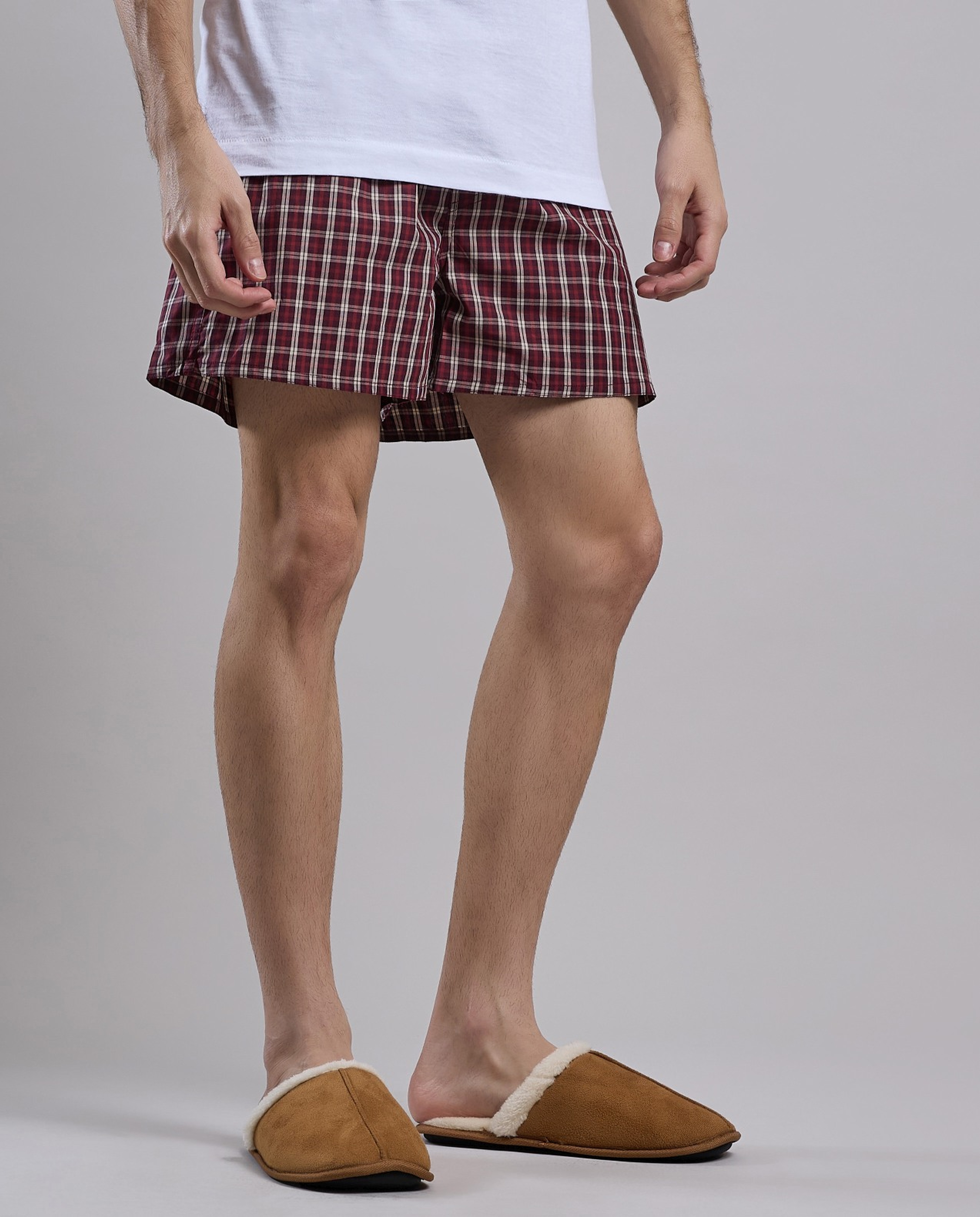 Fur Detail Bedroom Slippers