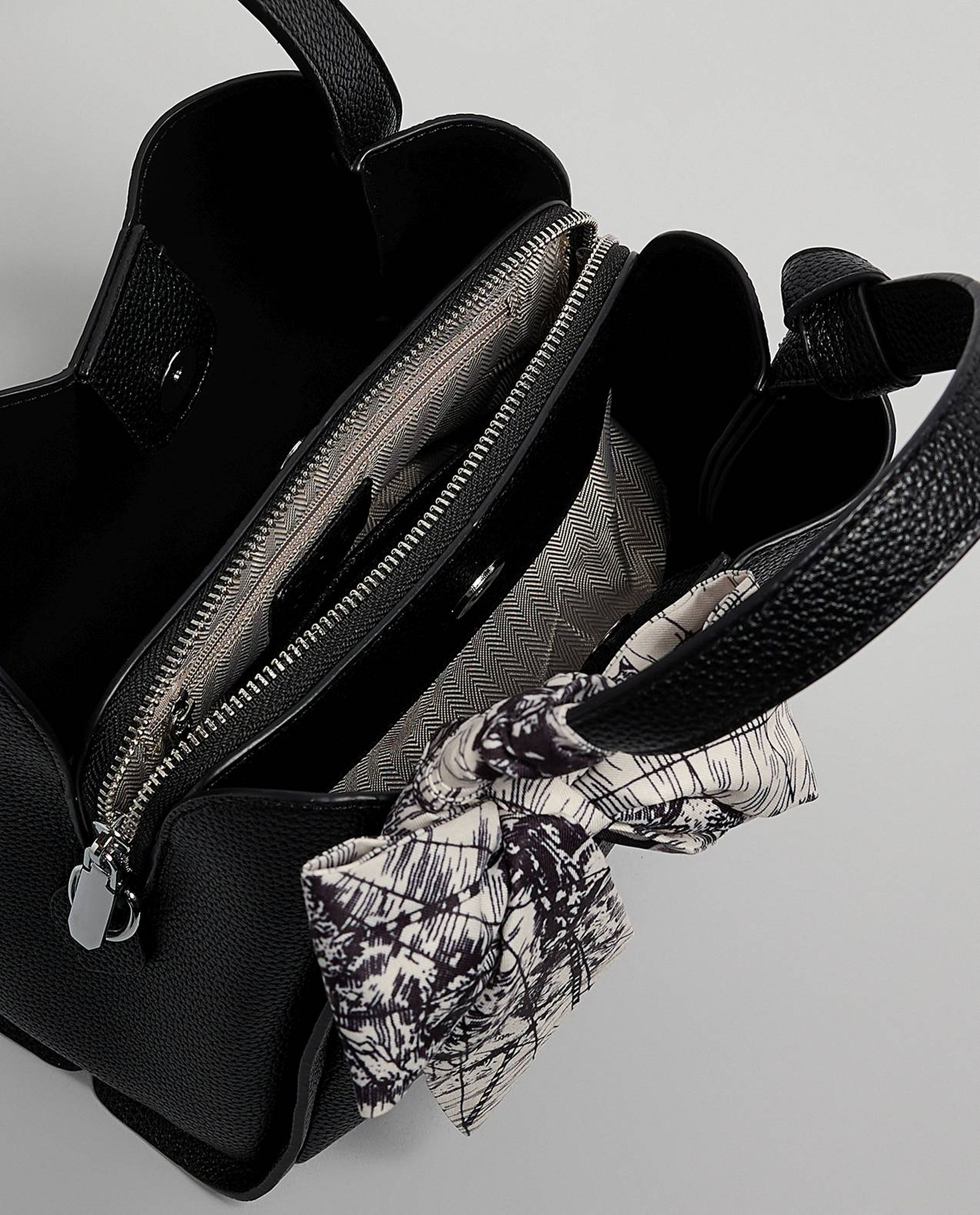 Textured Shoulder Bag