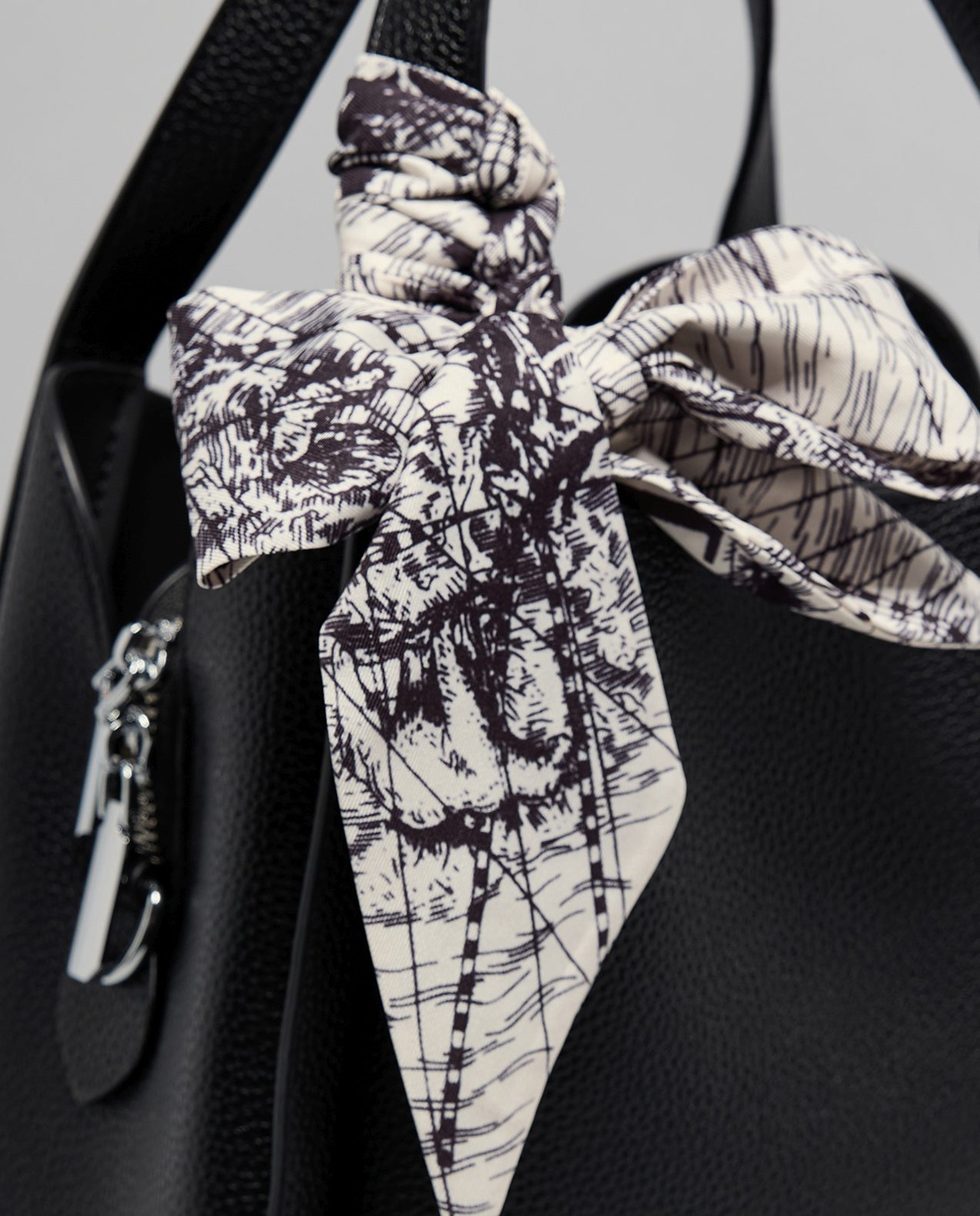 Textured Shoulder Bag