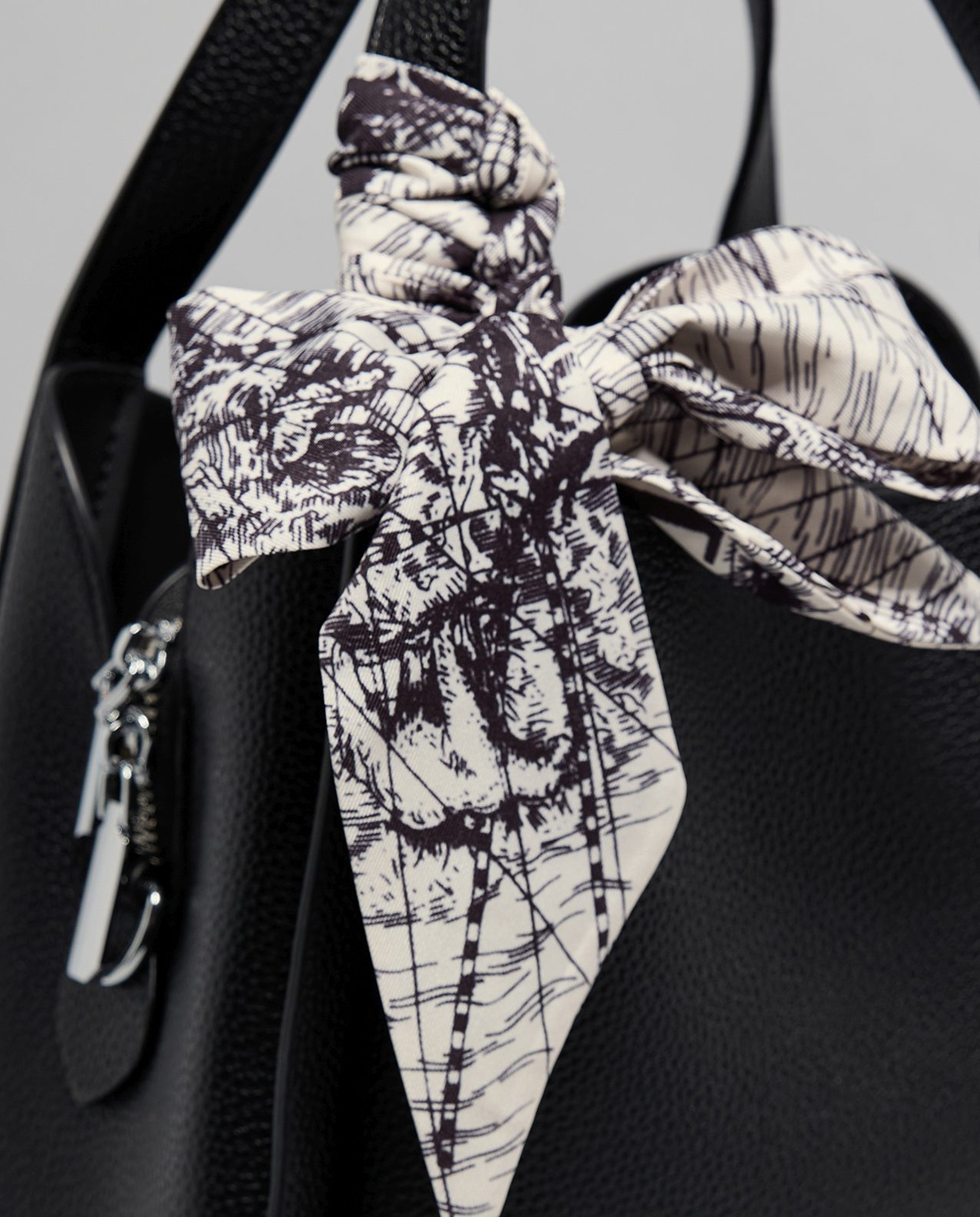 Textured Shoulder Bag