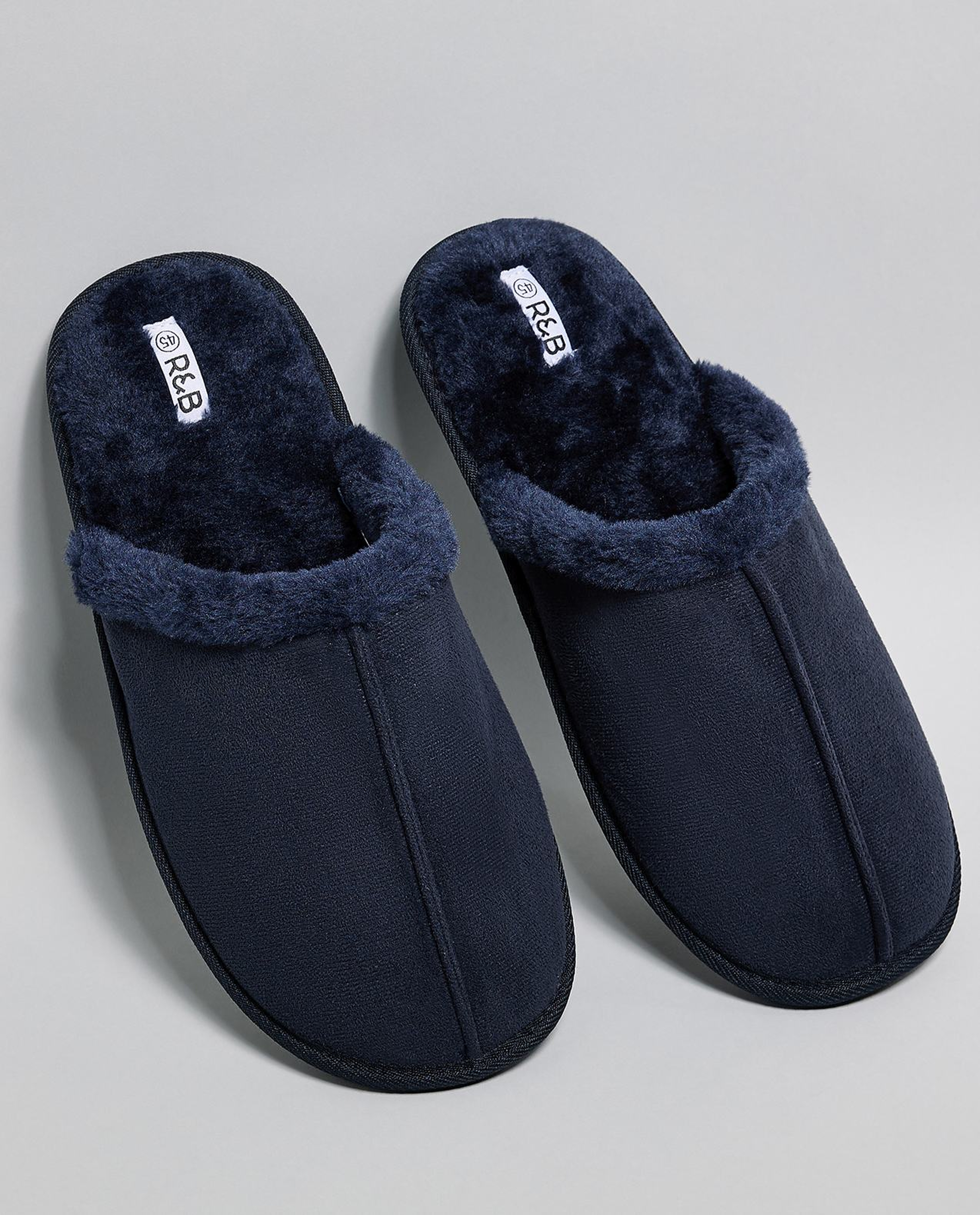 Fur Detail Bedroom Slippers